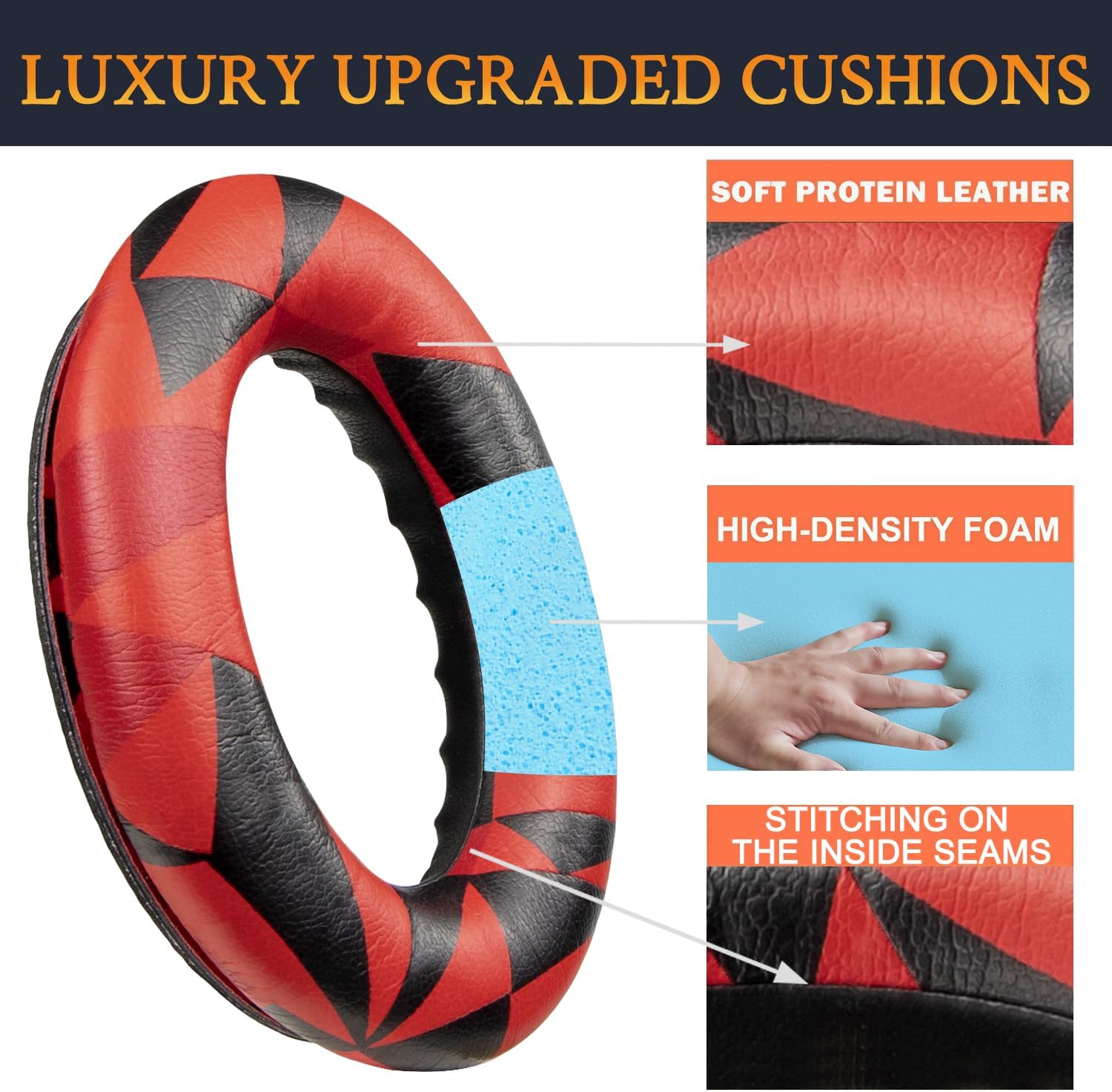 SOULWIT Earpads for Bose QuietComfort 45 Series - Protein Leather
