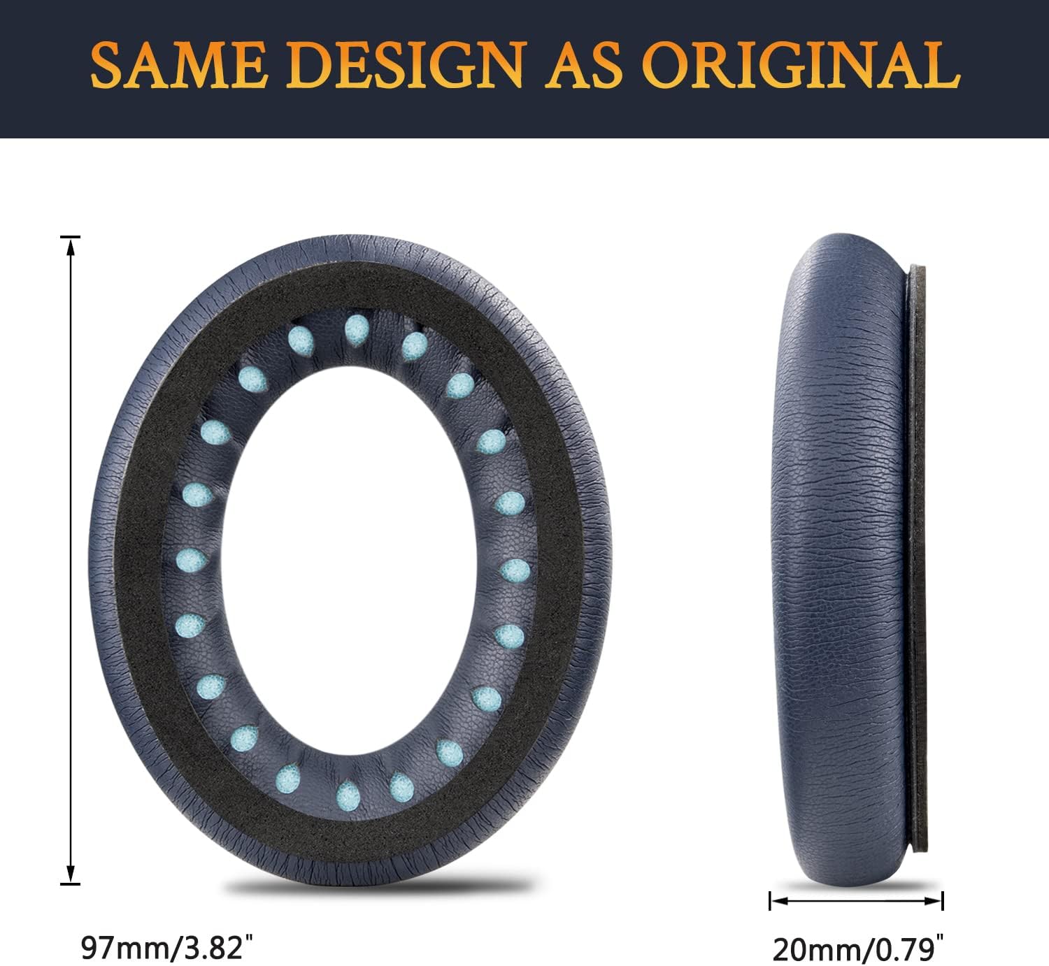 SOULWIT Earpads for Bose QuietComfort 45 Series - Protein Leather