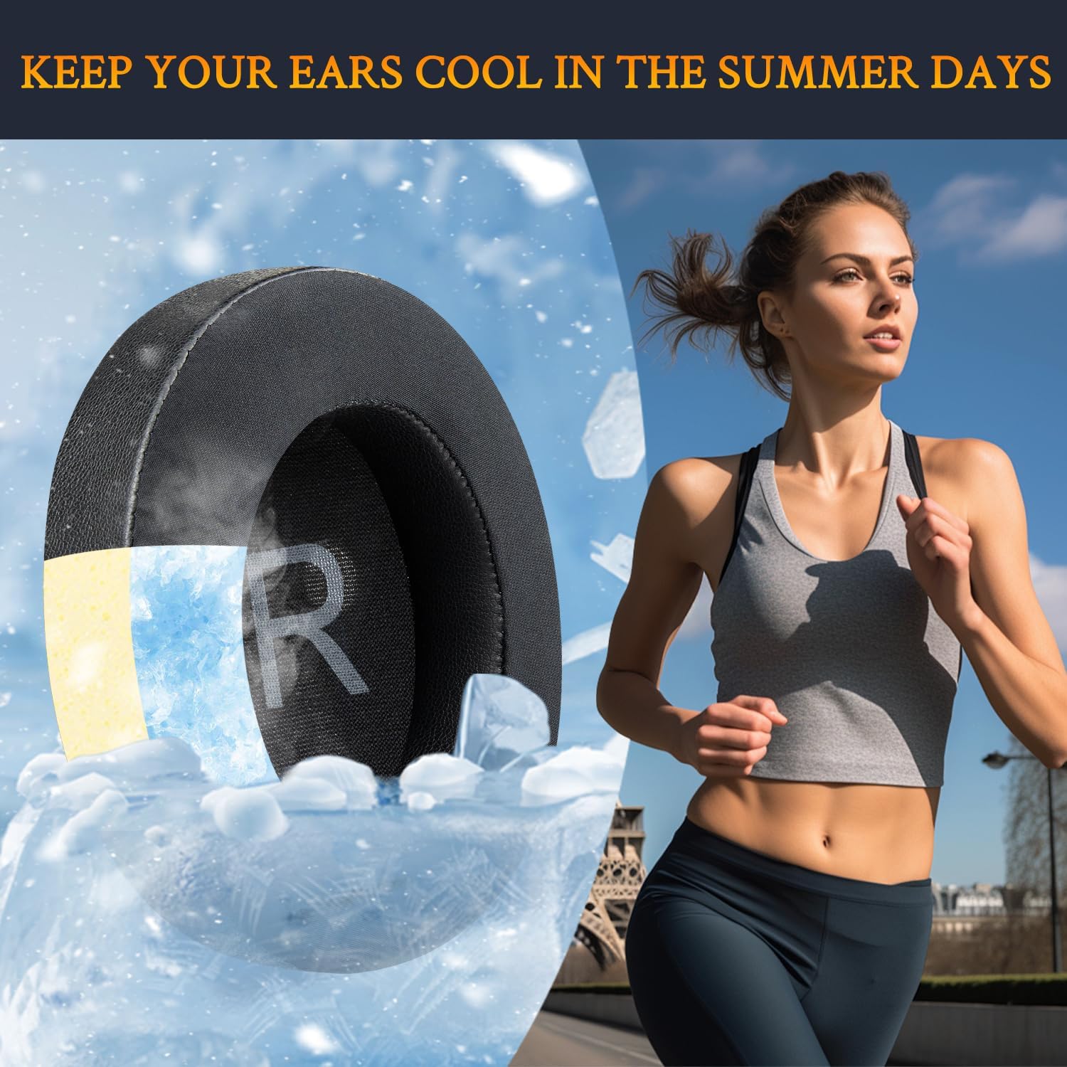 SOULWIT Earpads for Turtle Beach Stealth Pro - Cooling Gel