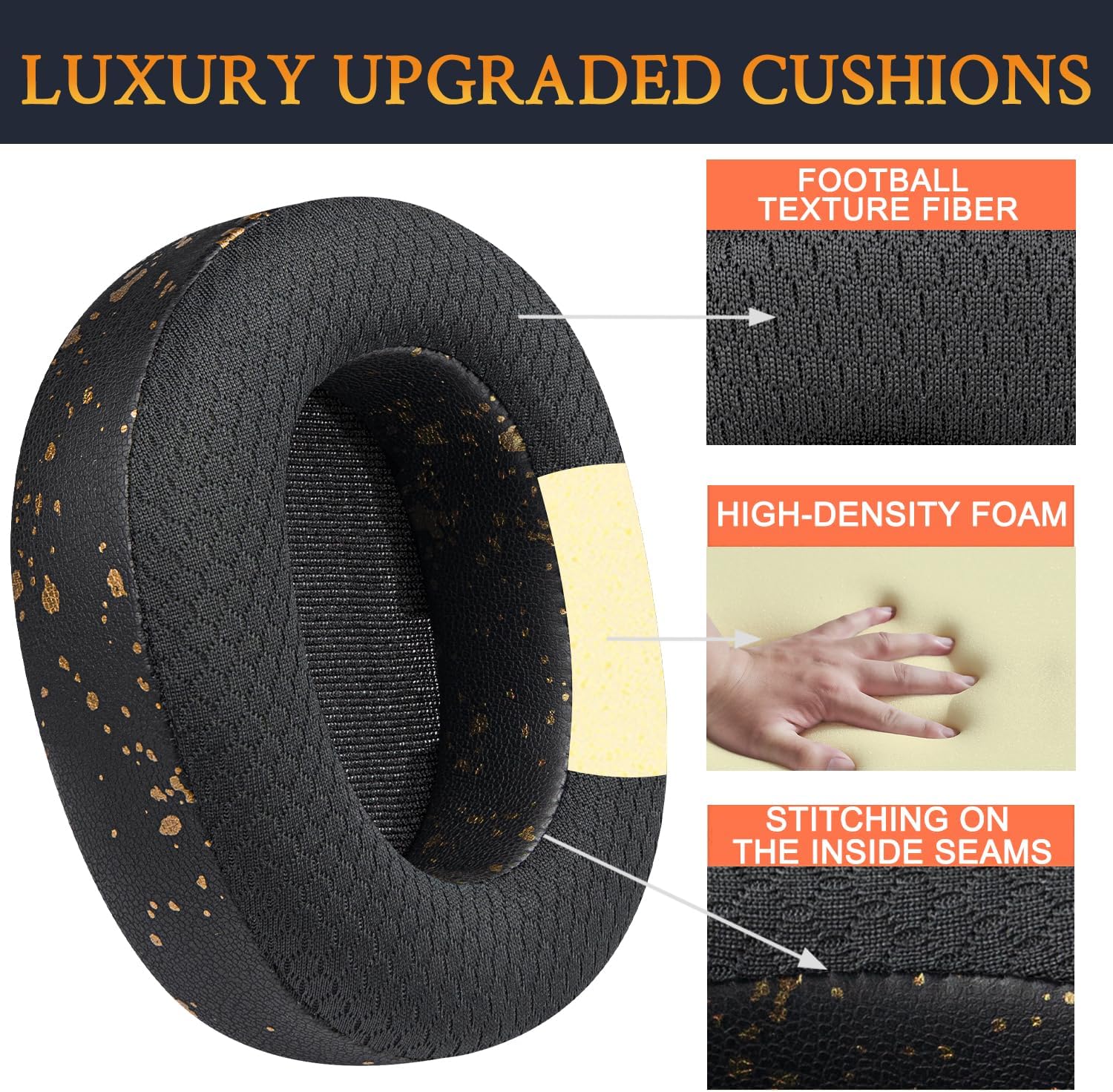 SOULWIT Earpads for SteelSeries Arctis Nova Pro Wireless, Arctis Nova Elite - Mesh Fabric