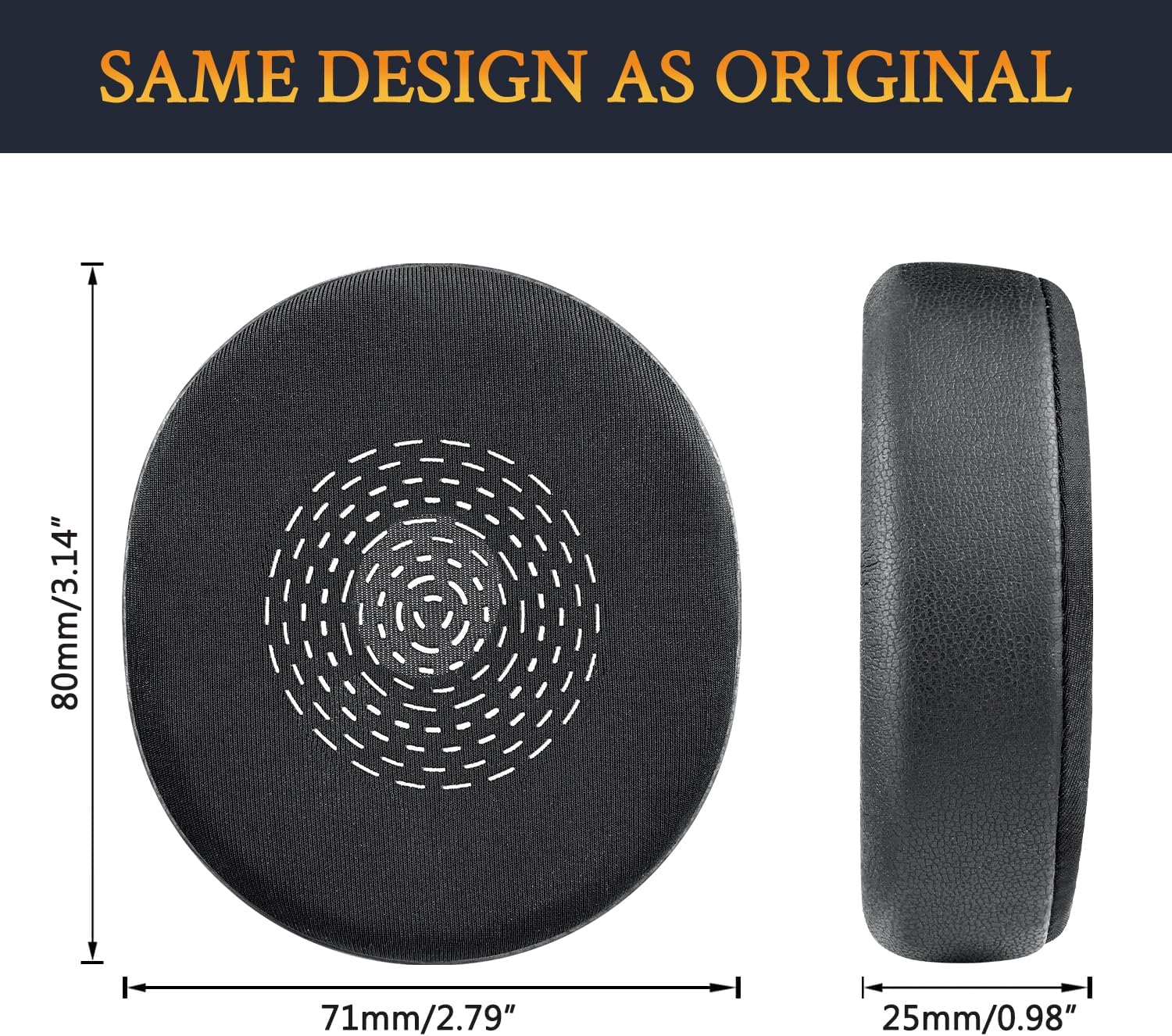 SOULWIT Earpads for Jabra Evolve2 75 - Cooling Gel