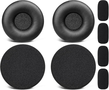 SOULWIT 3 in 1 Kit for BlueParrott B150, B250-XT, B250-XTS, B250-XT Plus, Earpads + Sponge Cover + Microphones Pop Filter