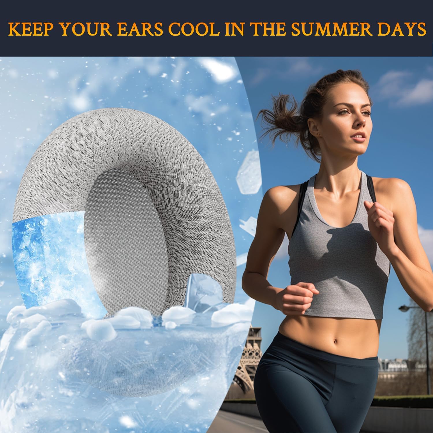 SOULWIT Earpads for Beats Studio Pro - Full Cooling Gel