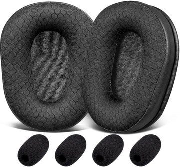 SOULWIT Earpads for BlueParrott B450-XT, S450-XT - Mesh Fabric