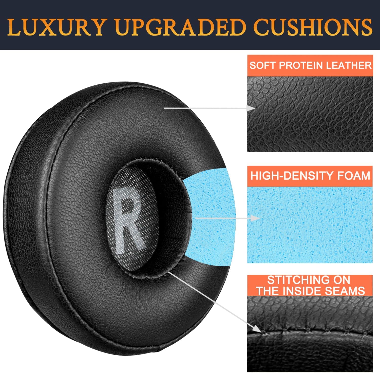 SOULWIT Earpads for Anker Soundcore H30i - Protein Leather