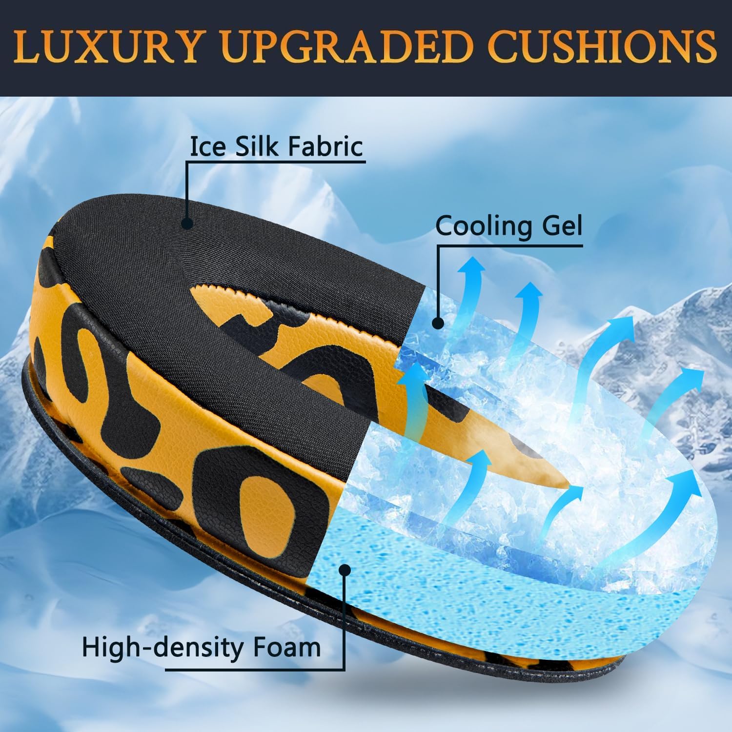SOULWIT Earpads for Bose QuietComfort 45 Series - Cooling Gel