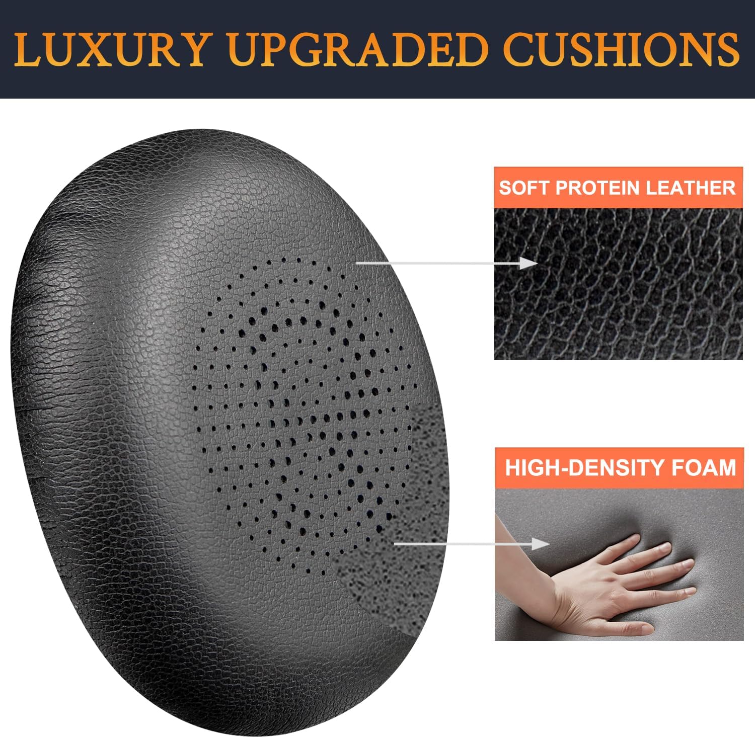 SOULWIT Earpads for Jabra Evolve2 30 - Protein Leather