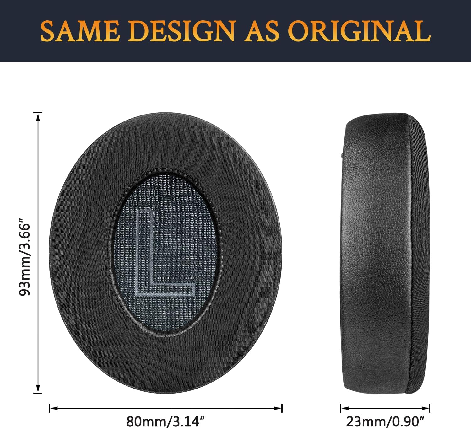 SOULWIT Earpads for Anker Soundcore Life 2 / Life Q20 / Life Q20+ / Q20i - Cooling Gel