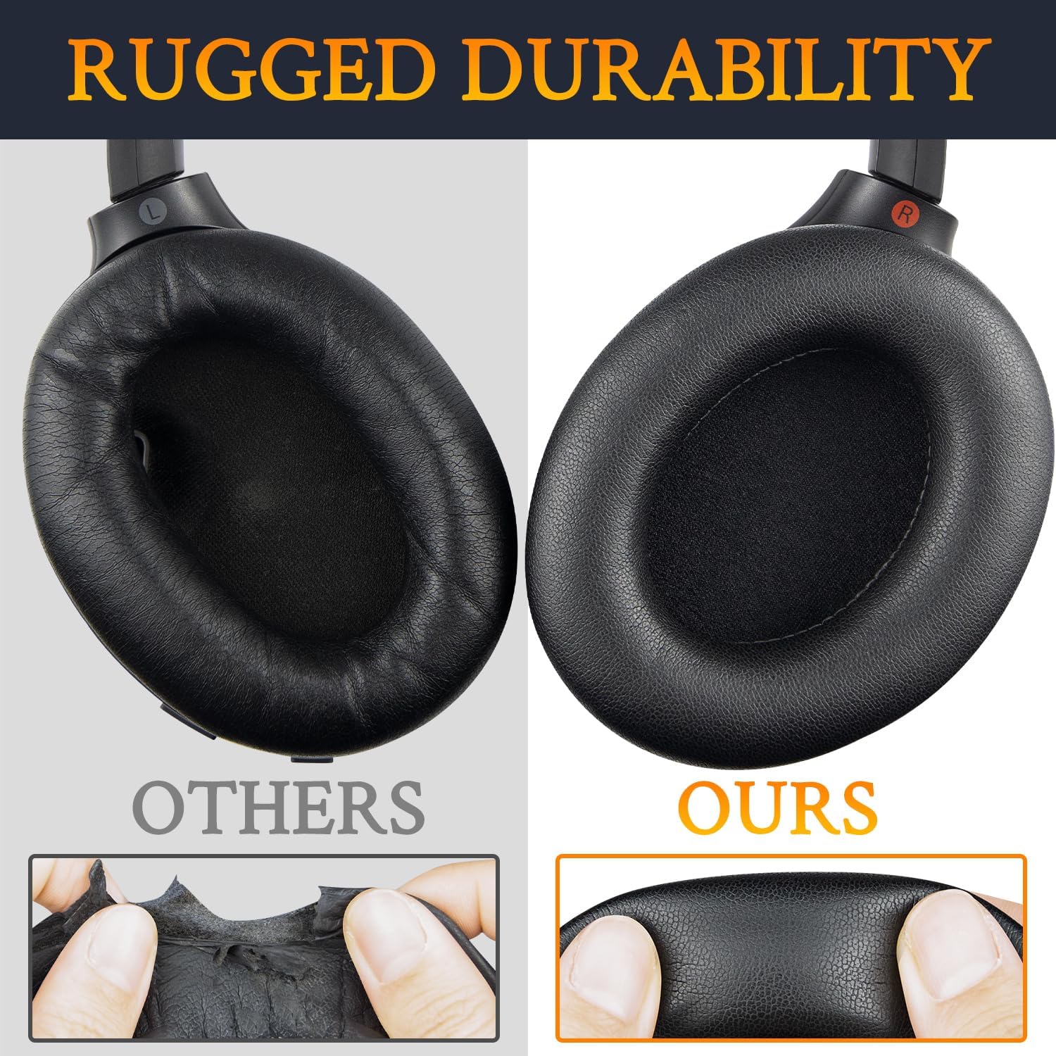 SOULWIT Earpads for Sony WH-1000XM4 - Protein Leather