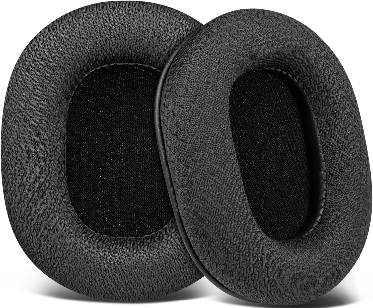 SOULWIT Earpads for Audio-Technica ATH M50, M50X, M50XBT, M50XBT2, M50XSTS, M40x, M30x, M20xBT, M20X, SX1, MSR7 Monitor - Mesh Fabric