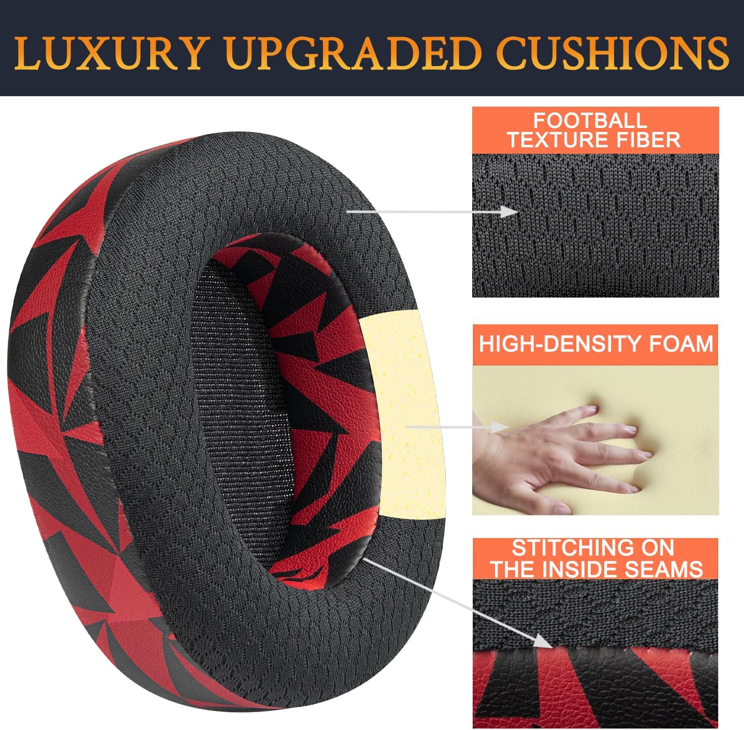 SOULWIT Earpads for SteelSeries Arctis Nova Pro Wireless, Arctis Nova Elite - Mesh Fabric