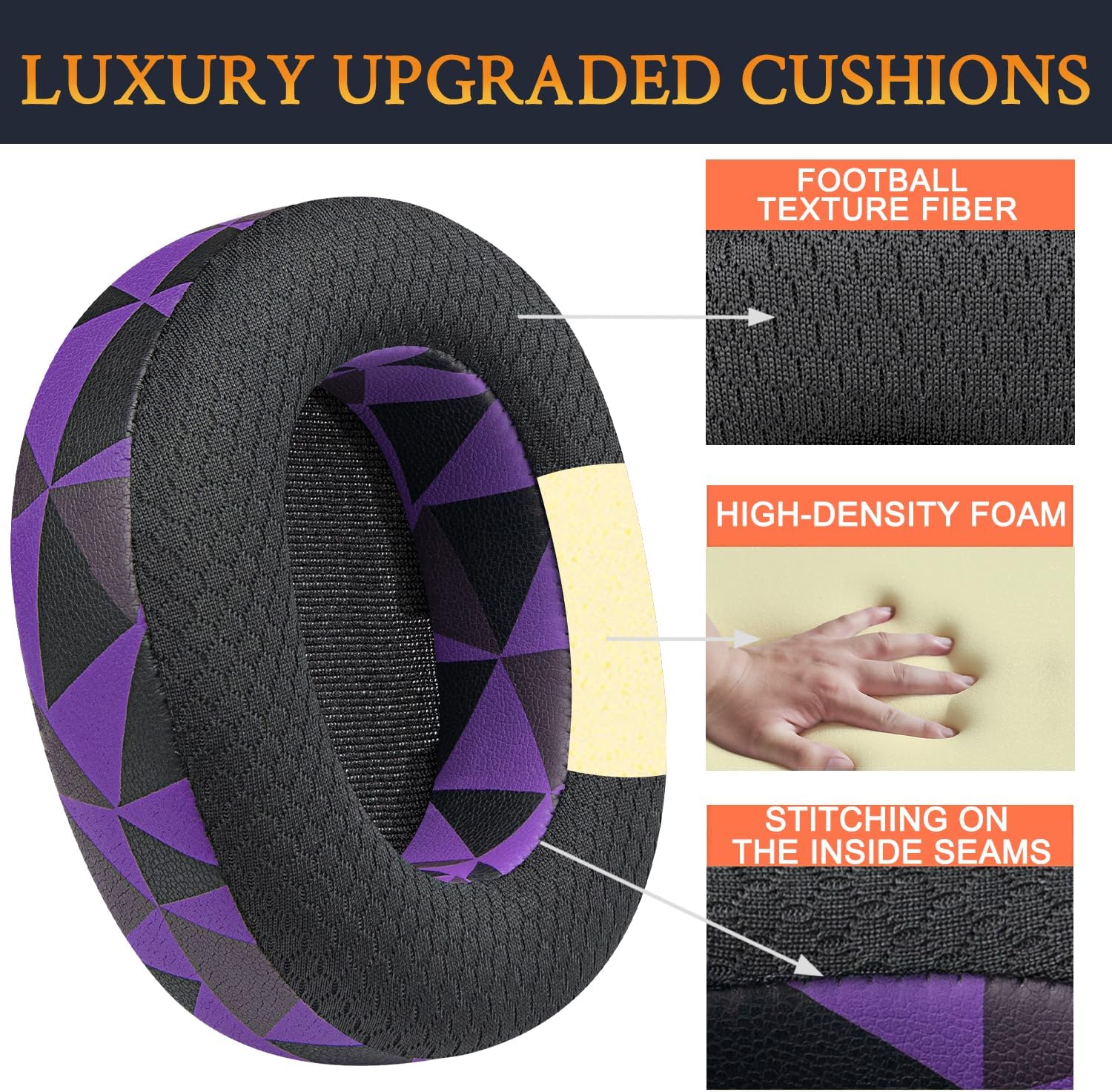 SOULWIT Earpads for SteelSeries Arctis Nova Pro Wireless, Arctis Nova Elite - Mesh Fabric