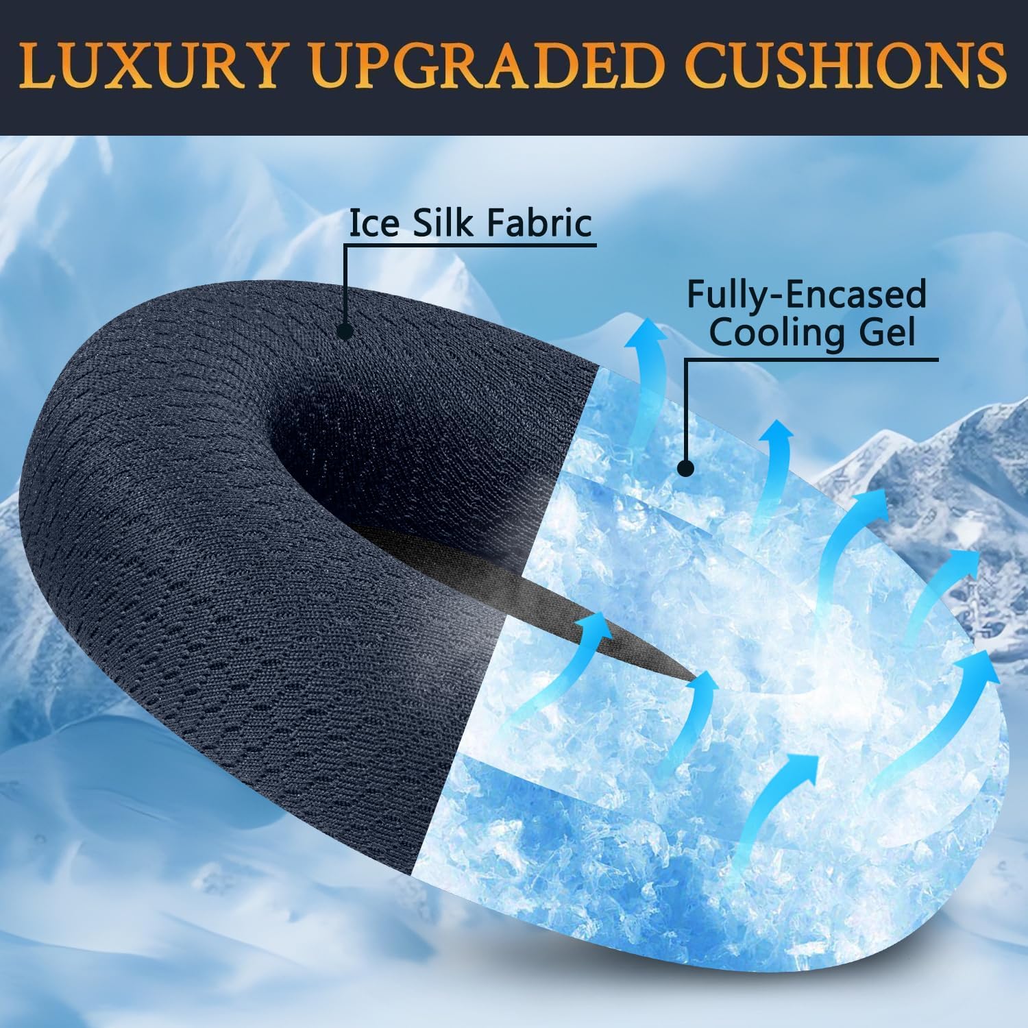 SOULWIT Earpads for Beats Studio Pro - Full Cooling Gel