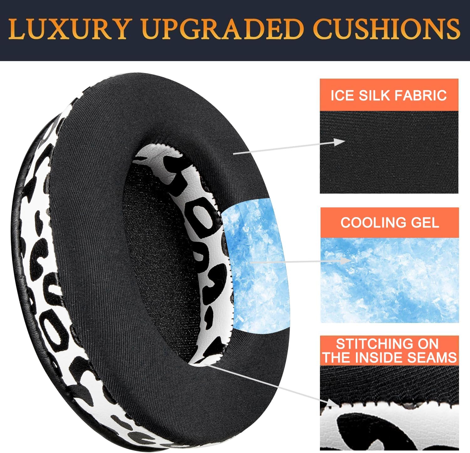 SOULWIT Earpads for Sony WH-1000XM3 - Cooling Gel