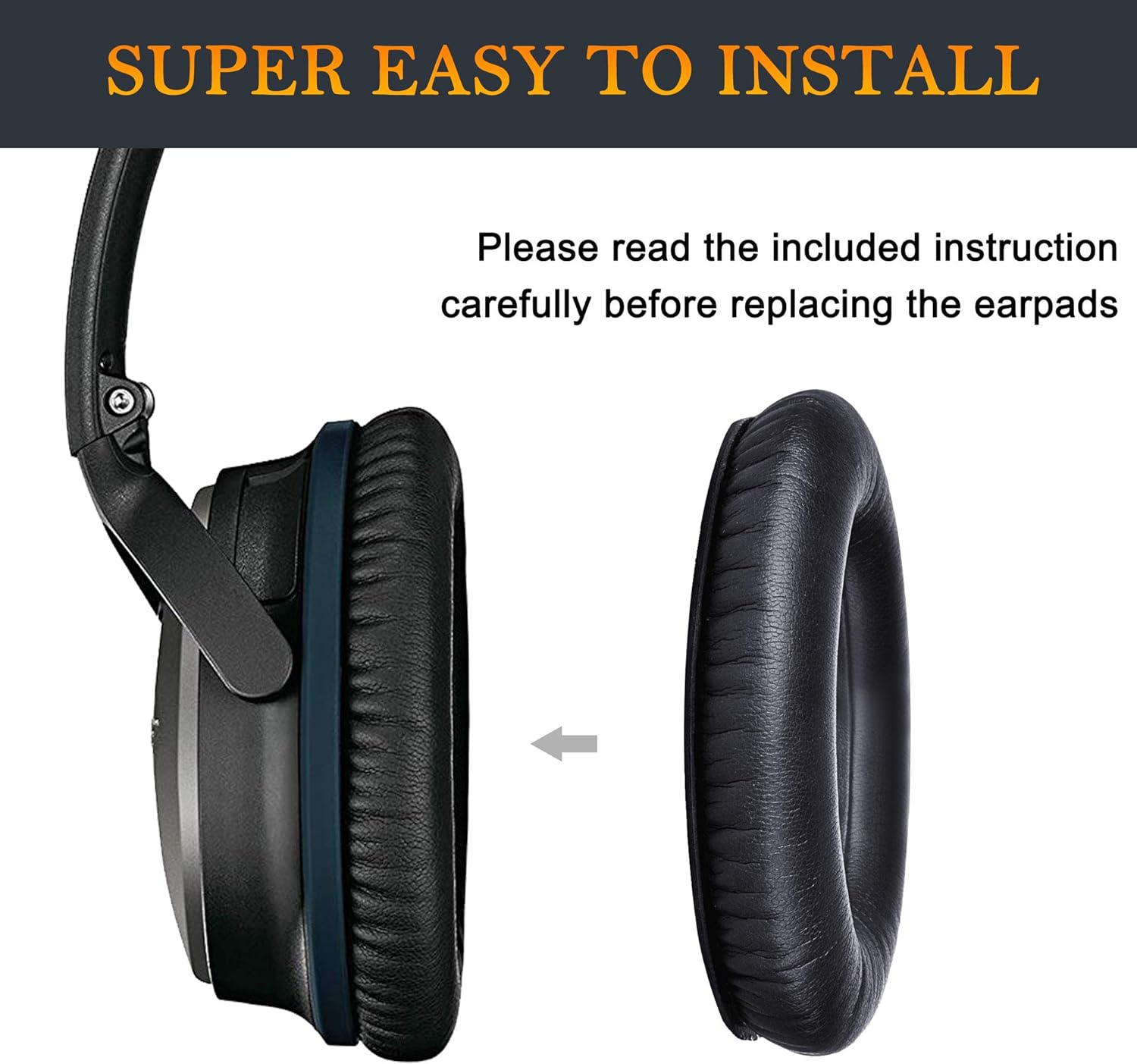 SoloWIT Earpads for Bose QuietComfort 25 - Protein Leather