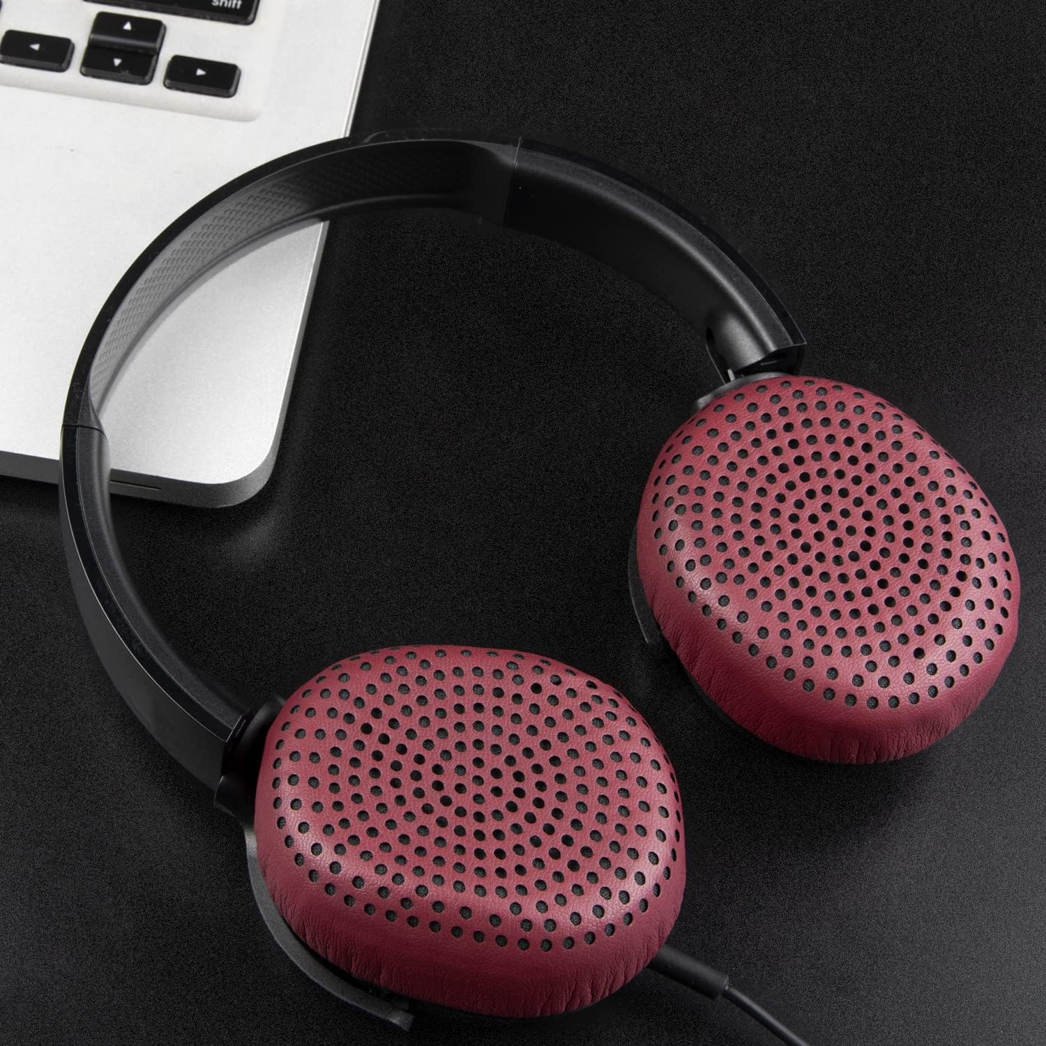 SOULWIT Earpads for Skullcandy Riff Wired, Riff Wireless, Riff Wireless 2 - Protein Leather