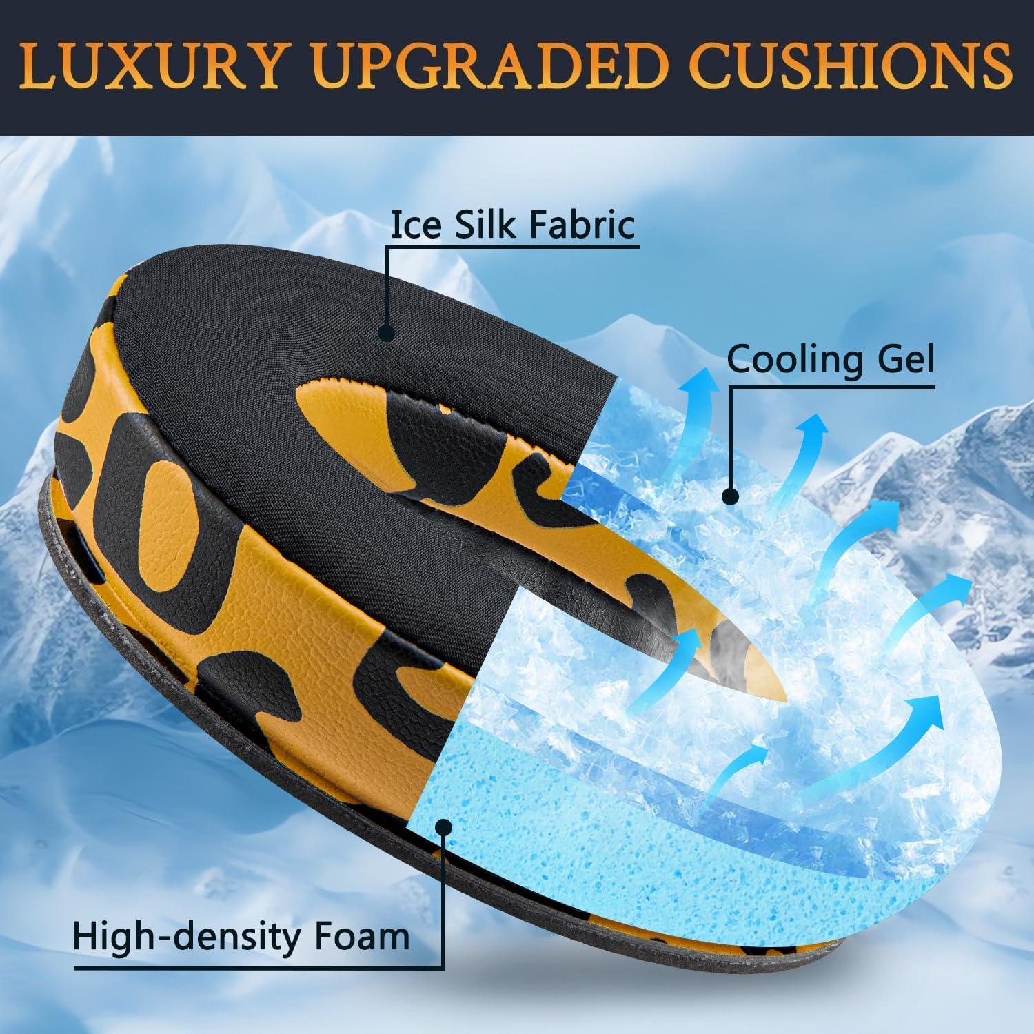 SoloWIT Earpads for Bose QuietComfort 25 - Cooling Gel