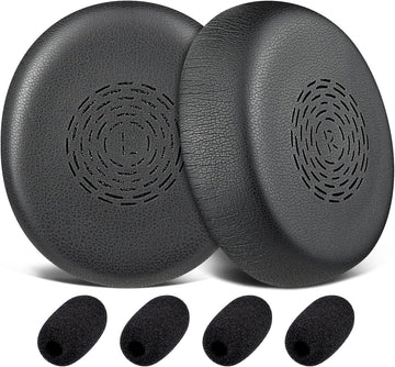 SOULWIT Earpads for Jabra Engage 50 II, Engage 40 Wired - Protein Leather