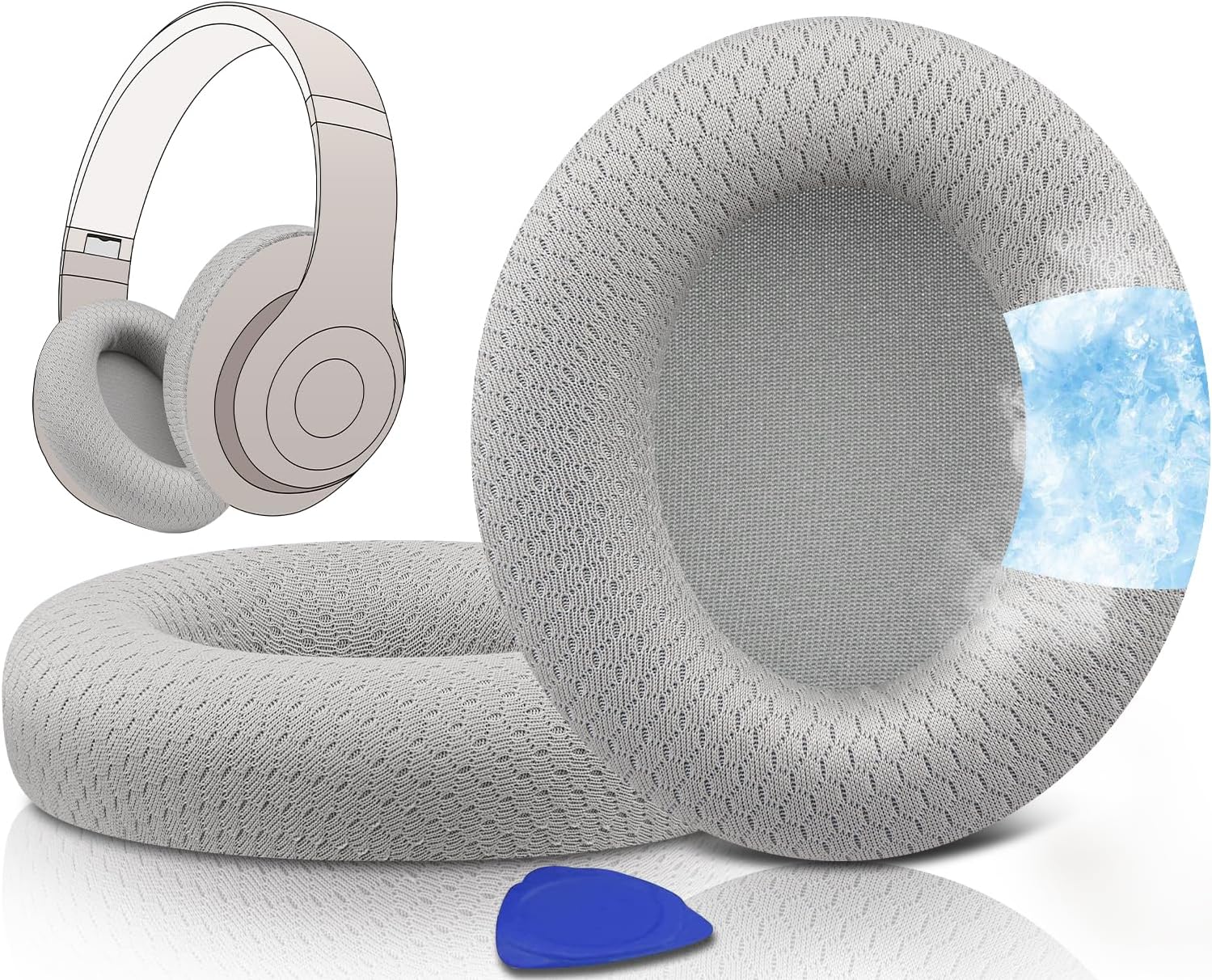SOULWIT Earpads for Beats Studio Pro - Full Cooling Gel