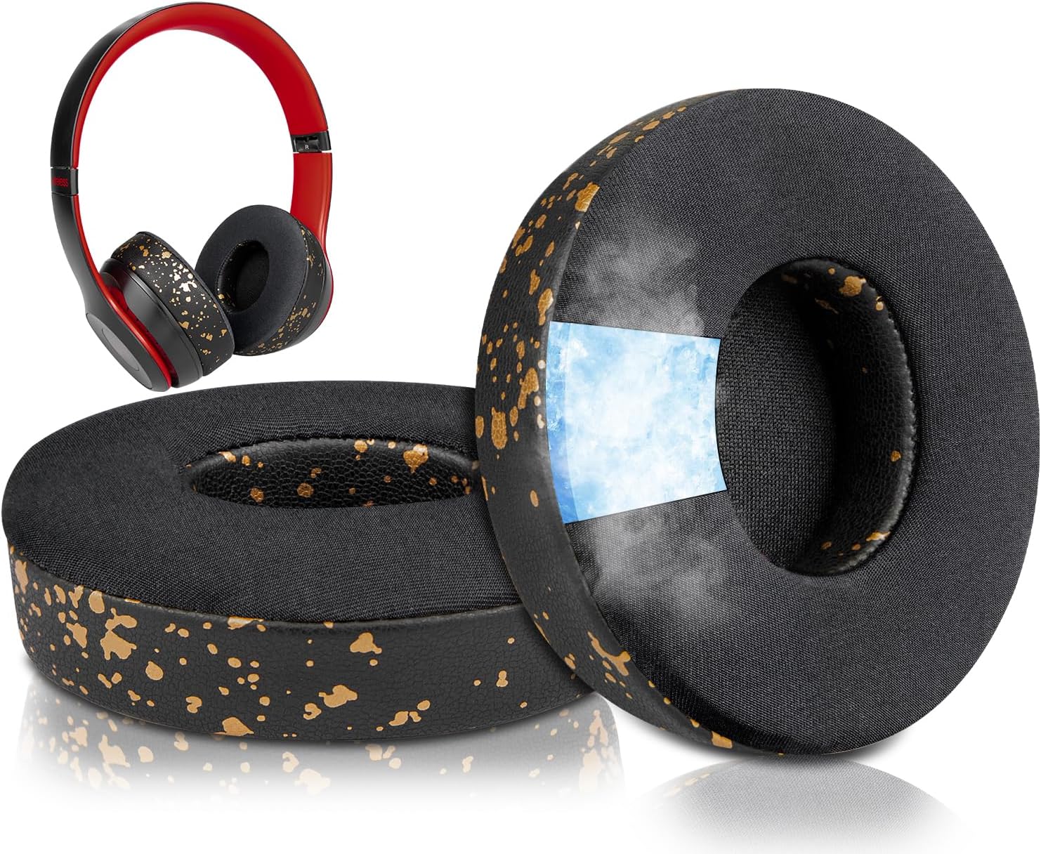 SoloWIT Earpads for Beats Solo 2 & Solo 3 - Cooling Gel