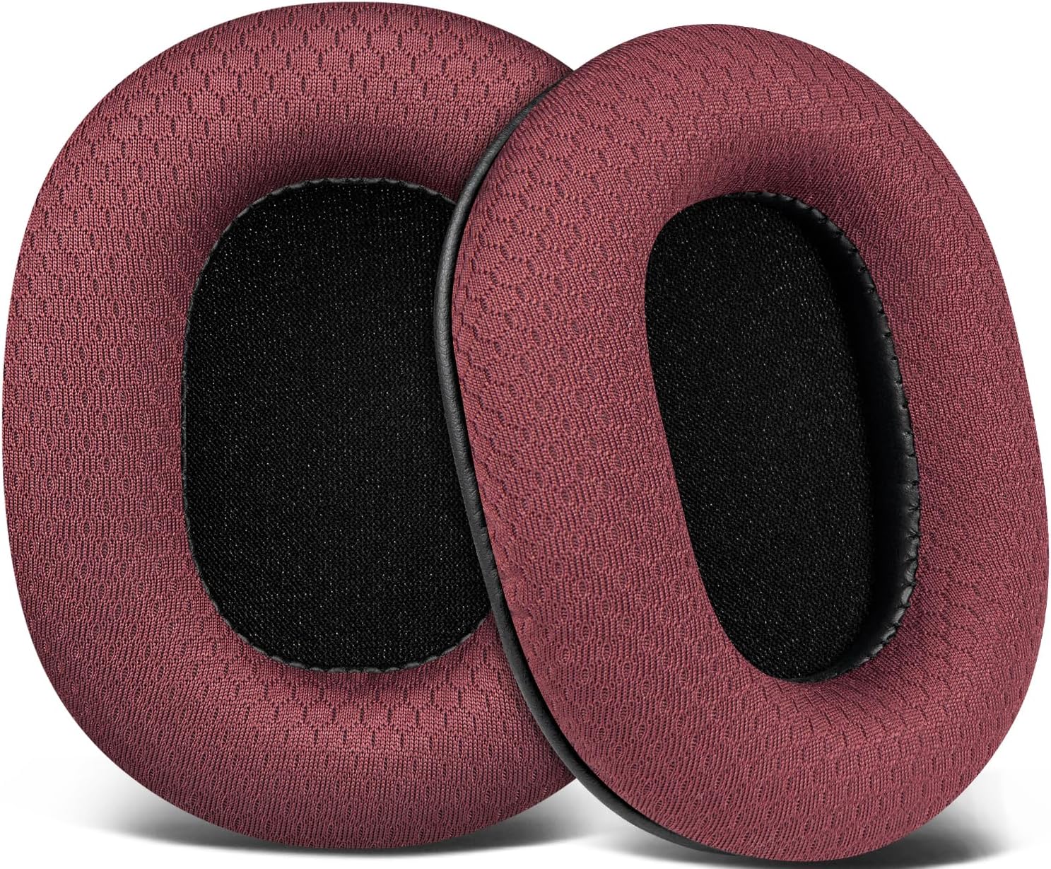 SOULWIT Earpads for Audio-Technica ATH M50, M50X, M50XBT, M50XBT2, M50XSTS, M40x, M30x, M20xBT, M20X, SX1, MSR7 Monitor - Mesh Fabric