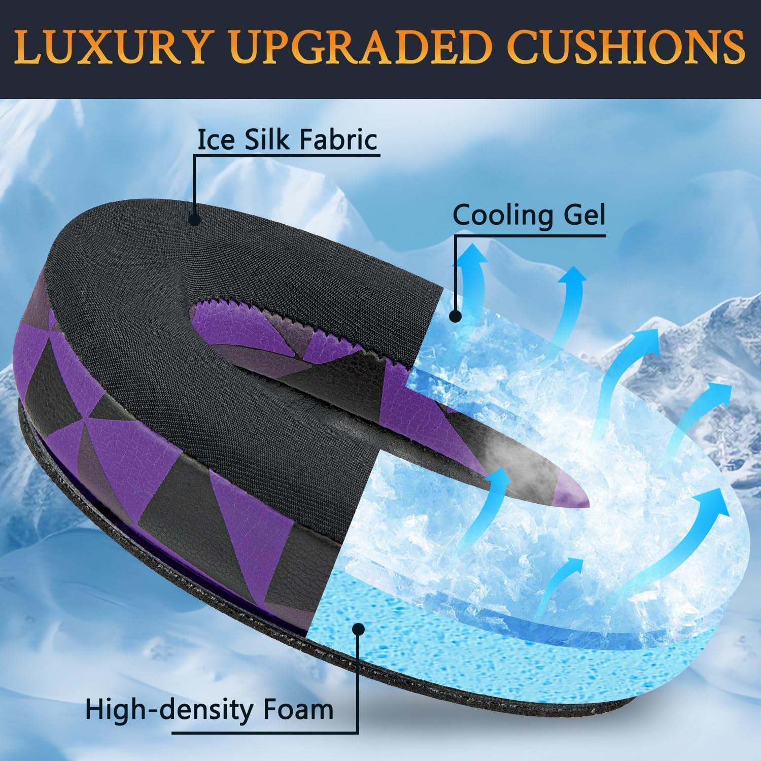 SoloWIT Earpads for Bose QuietComfort 35 Series - Cooling Gel