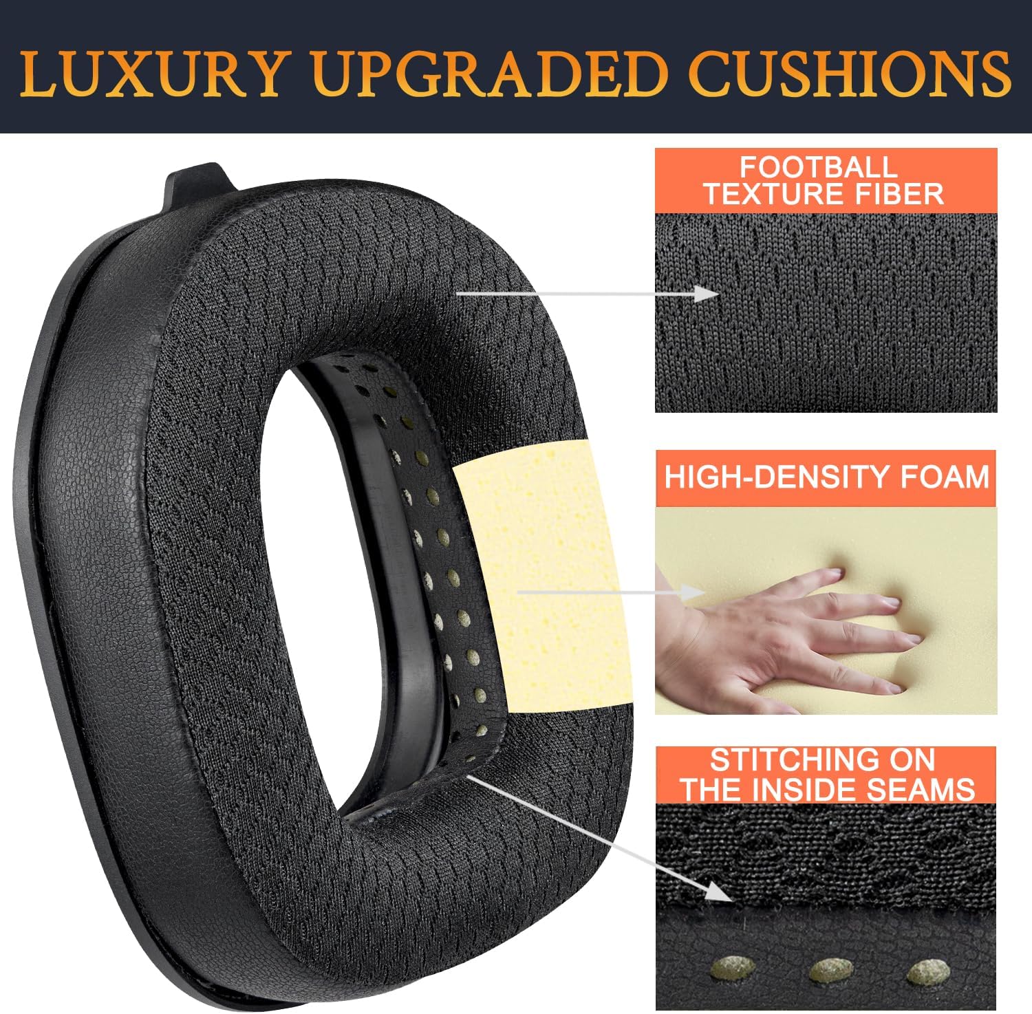 SOULWIT Earpads for Astro A50 Gen 3 - Mesh Fabric