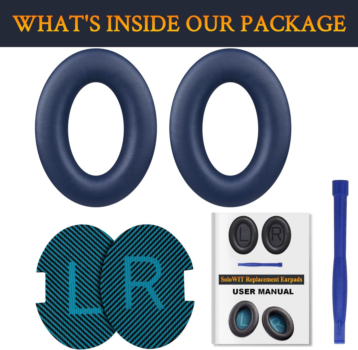 SoloWIT Earpads for Bose QuietComfort 25 - Protein Leather