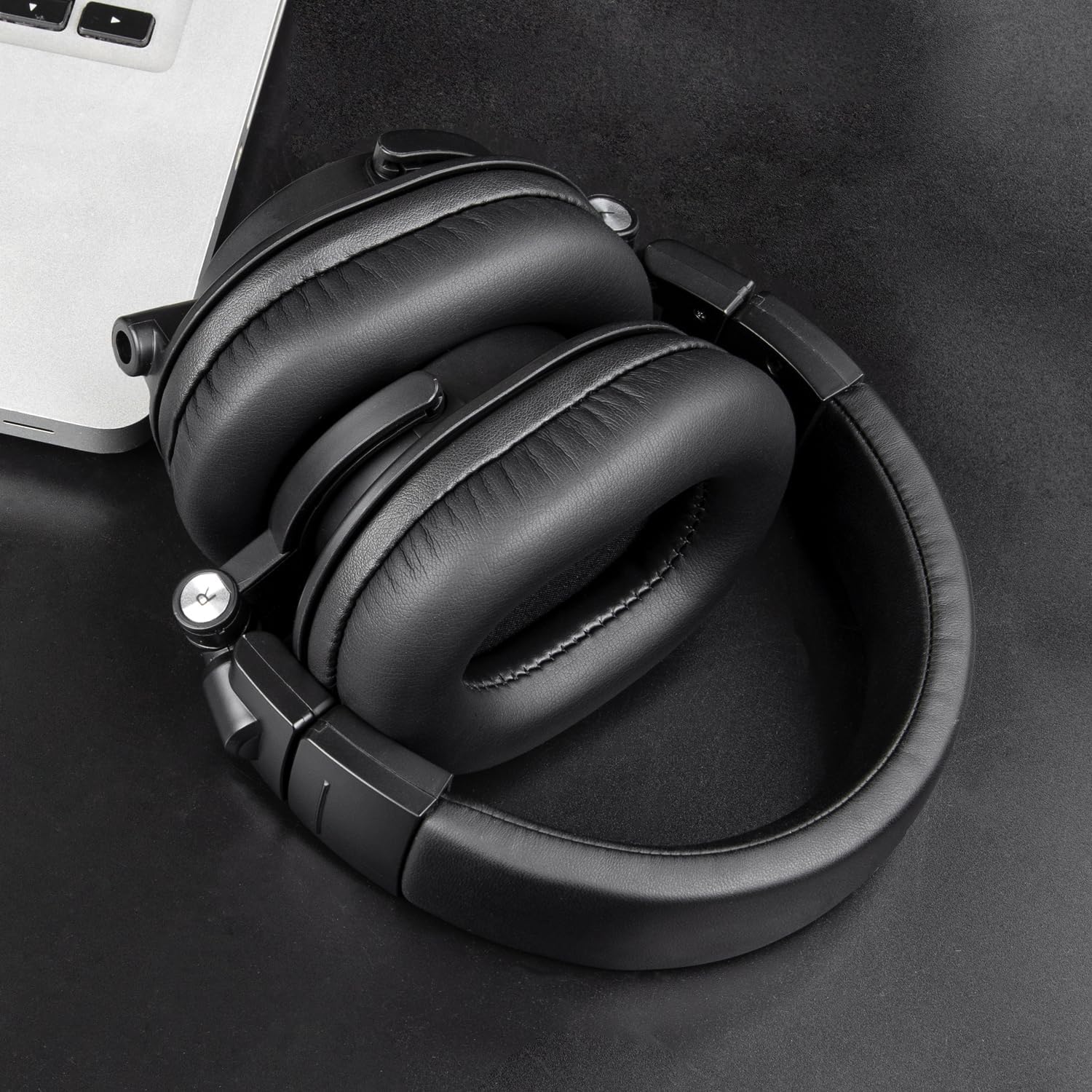 SOULWIT Earpads for Audio-Technica ATH M50, M50X, M50XBT, M50XBT2, M50XSTS, M40x, M30x, M20xBT, M20X, SX1, MSR7 Monitor - Protein Leather
