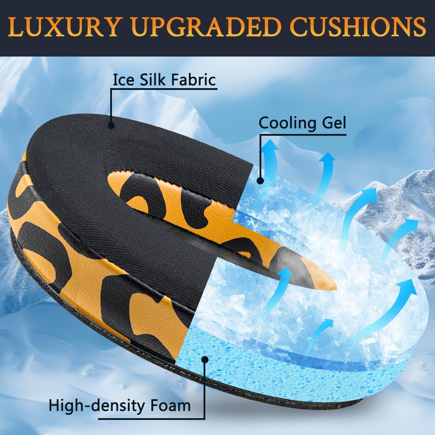 SoloWIT Earpads for Bose QuietComfort 35 Series - Cooling Gel