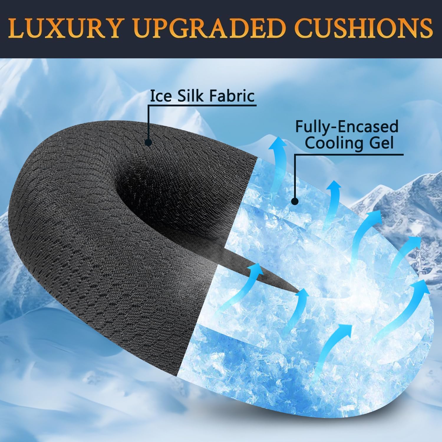 SOULWIT Earpads for Beats Studio Pro - Full Cooling Gel