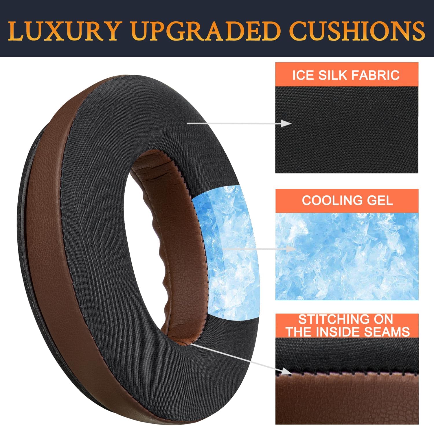 SoloWIT Earpads for Bose QuietComfort 25 - Cooling Gel