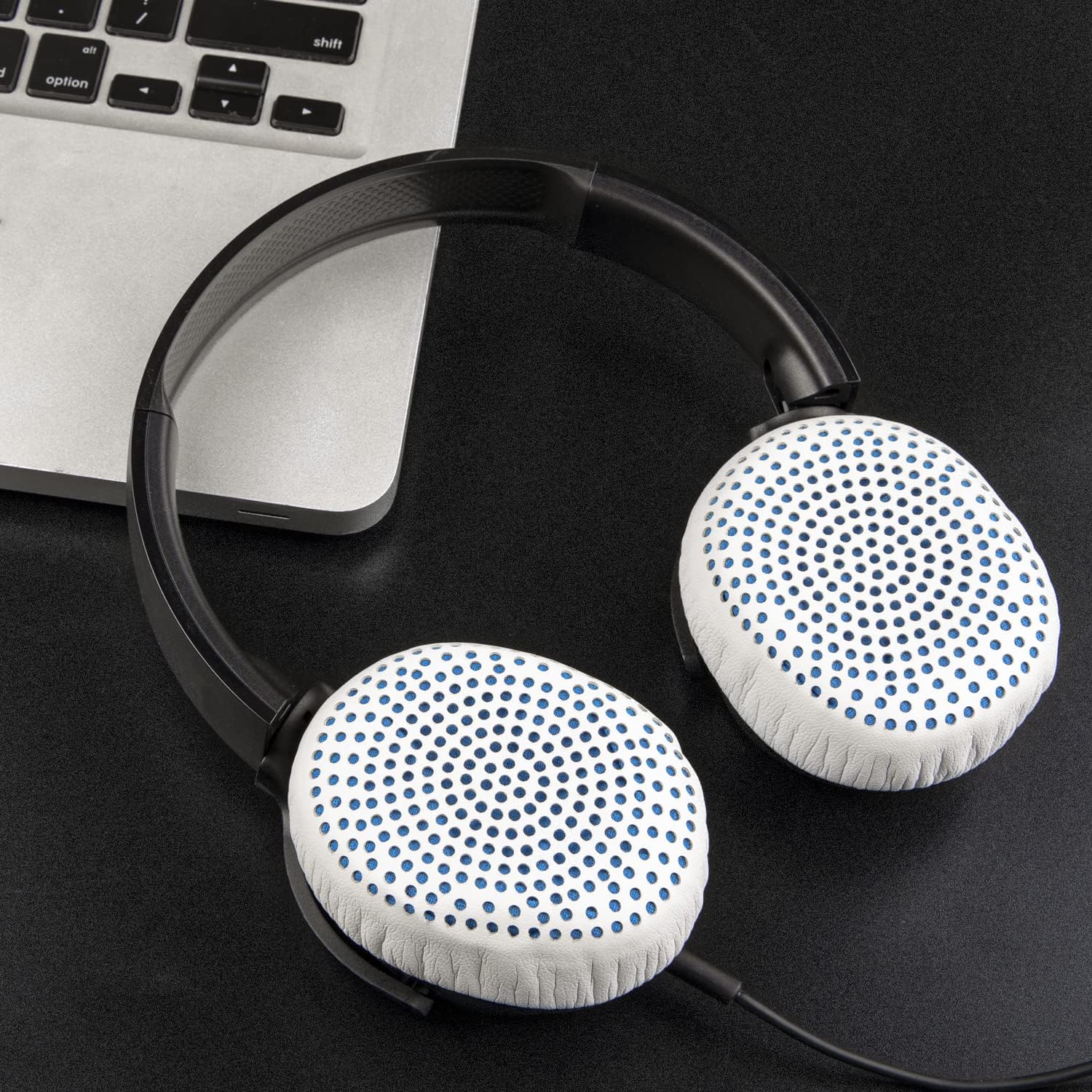 SOULWIT Earpads for Skullcandy Riff Wired, Riff Wireless, Riff Wireless 2 - Protein Leather