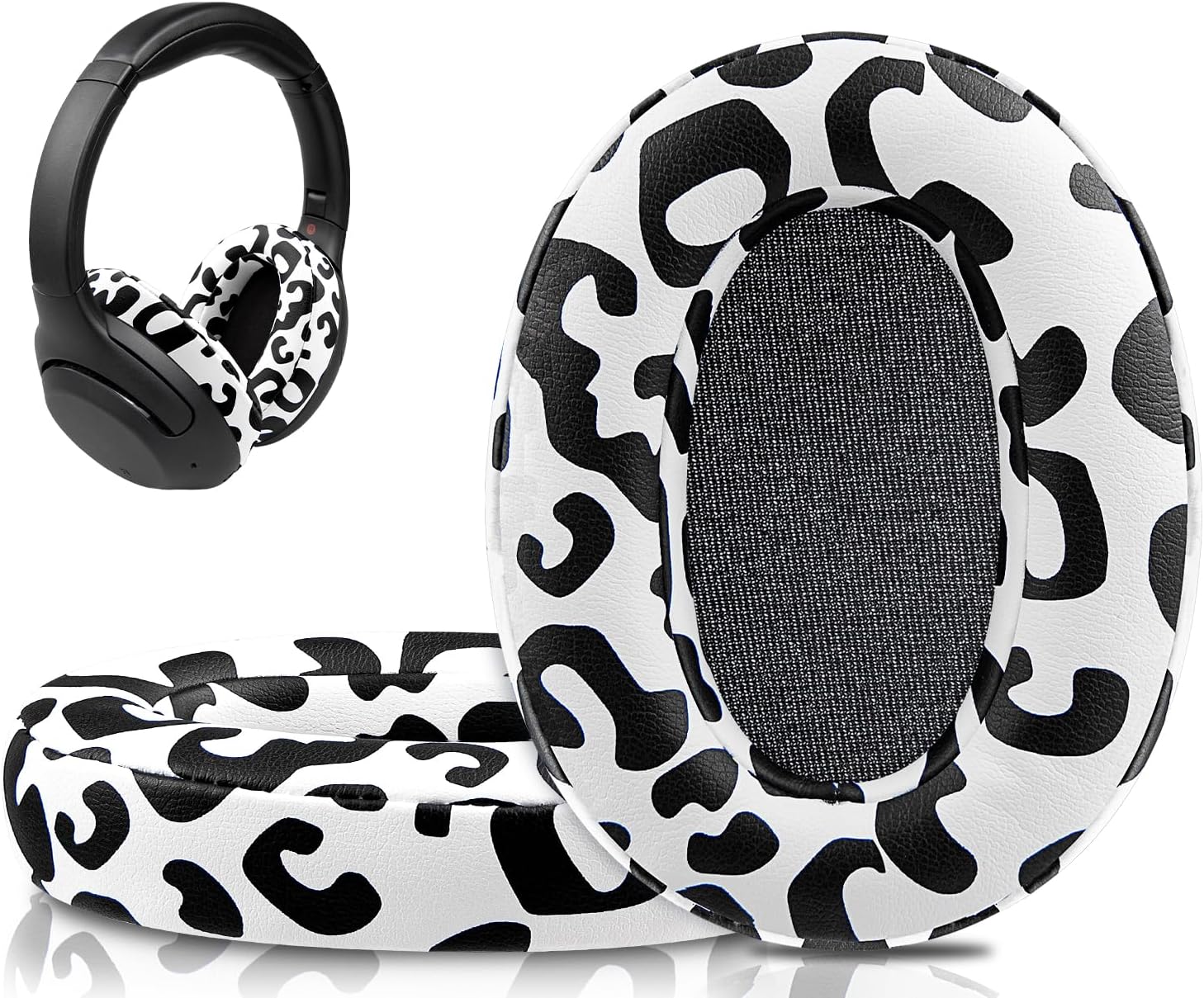 SOULWIT Earpads for Sony WH-XB900N, WH-CH710N, WH-CH720N, WH-RF400, MDR-RF895RK - Protein Leather