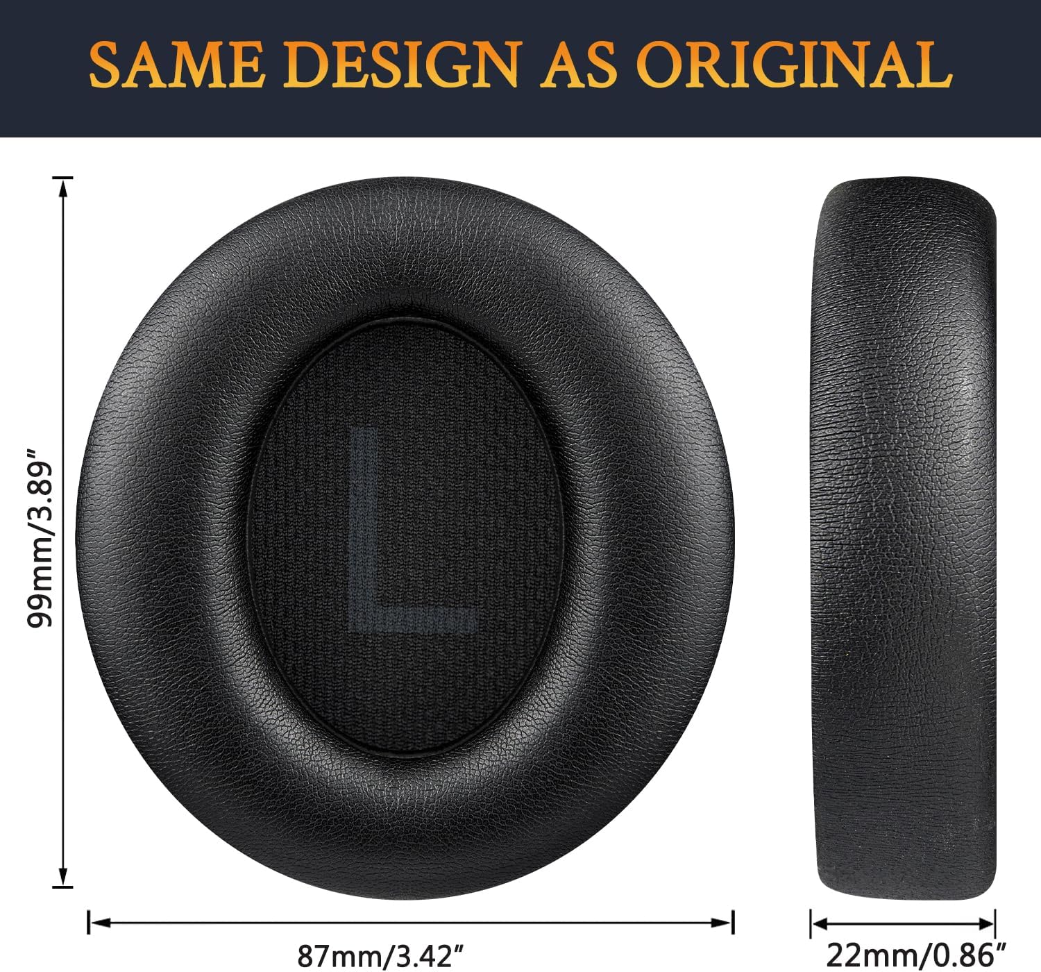 SOULWIT Earpads for Anker Soundcore Space Q45 - Protein Leather