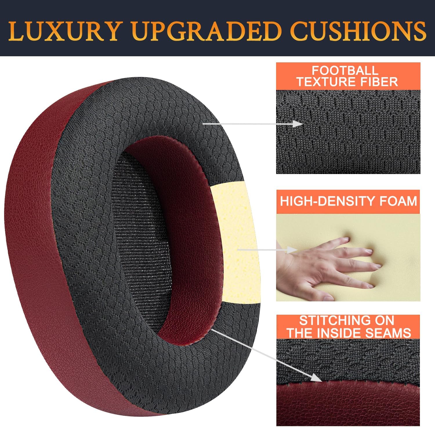 SOULWIT Earpads for SteelSeries Arctis Nova Pro Wireless, Arctis Nova Elite - Mesh Fabric