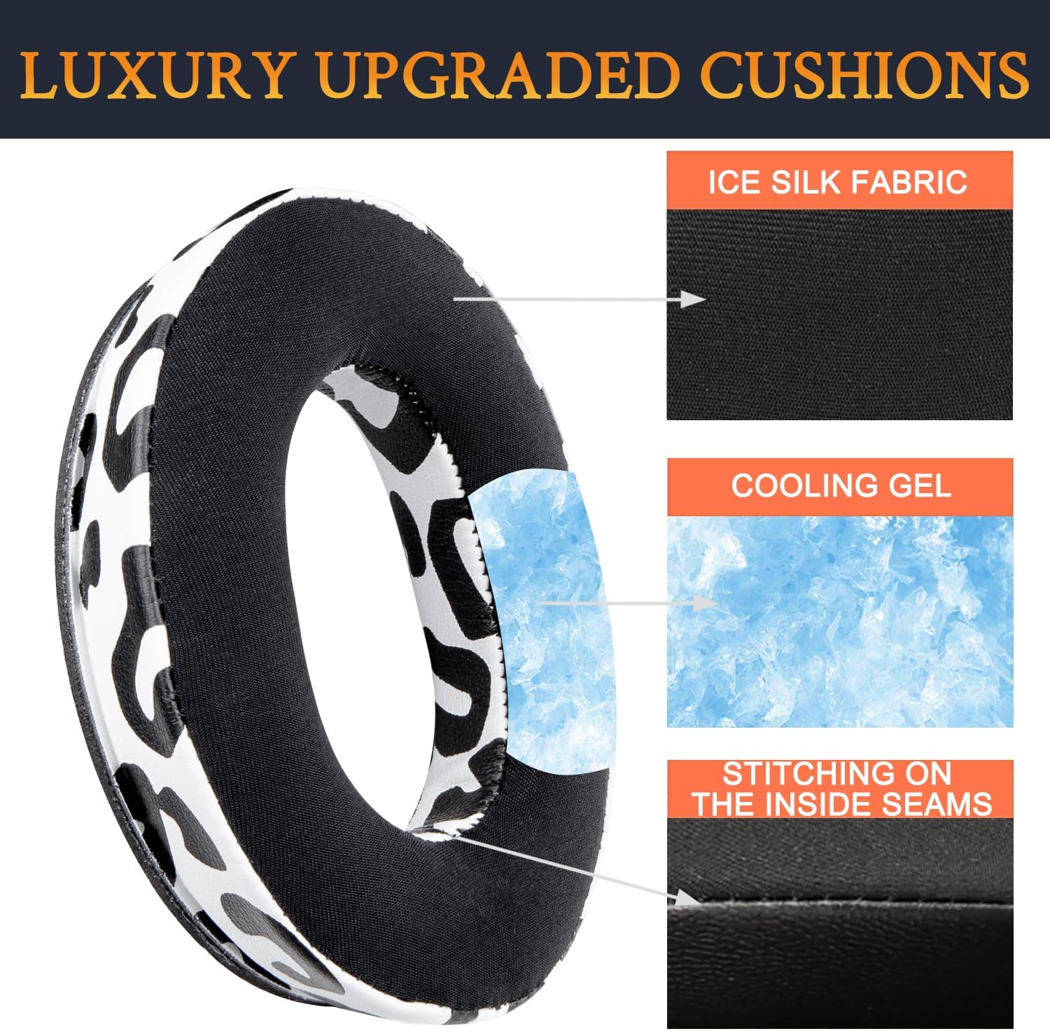 SoloWIT Earpads for Bose QuietComfort 35 Series - Cooling Gel
