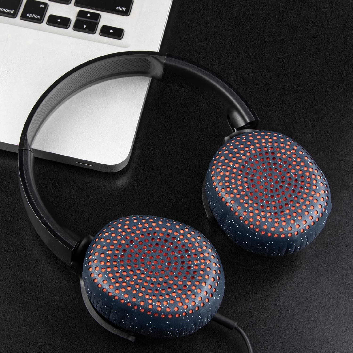 SOULWIT Earpads for Skullcandy Riff Wired, Riff Wireless, Riff Wireless 2 - Protein Leather