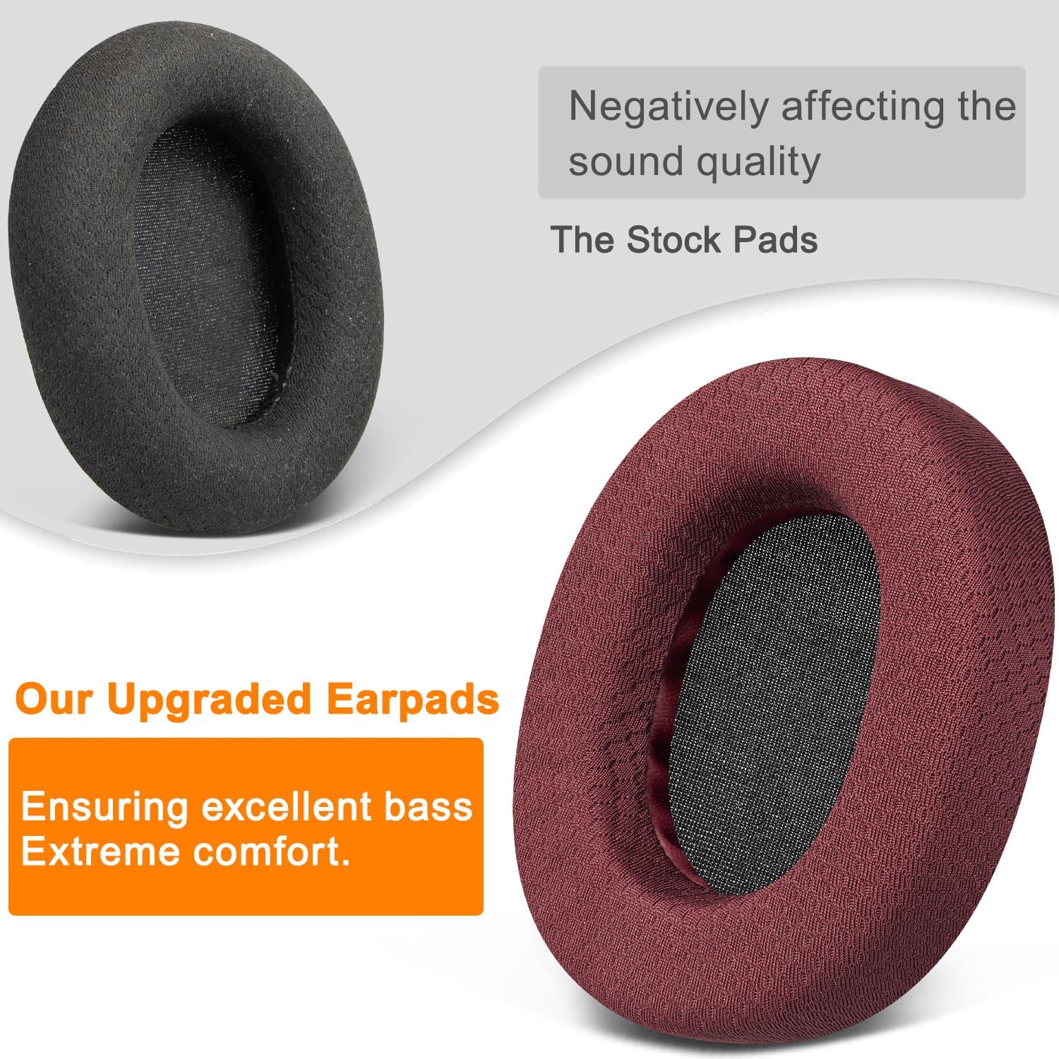 SOULWIT Earpads for SteelSeries Arctis 1/3/5/7/7+/7P/7P+/7X/7X+/9/9X/Pro/Prime - Mesh Fabric