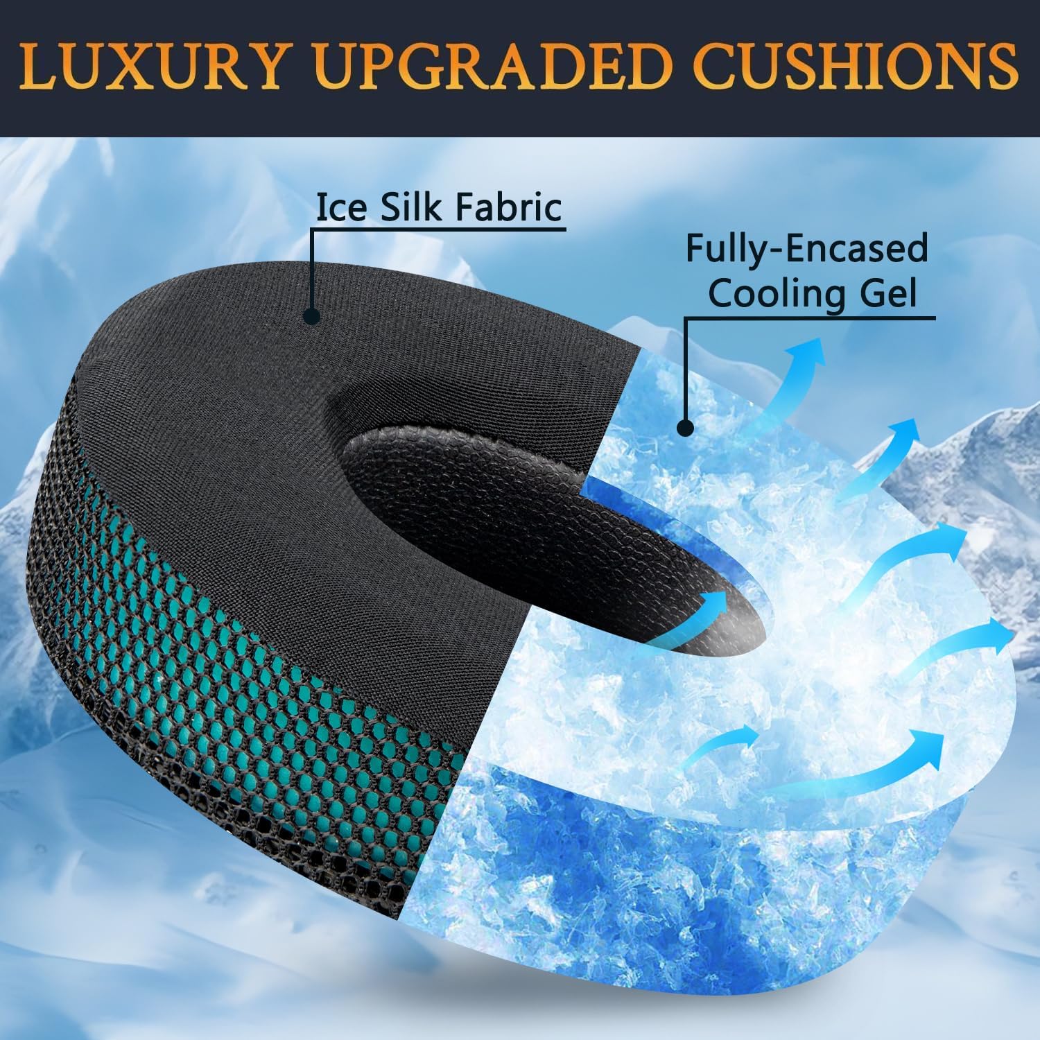 SoloWIT Earpads for Beats Solo 2 & Solo 3 - Cooling Gel
