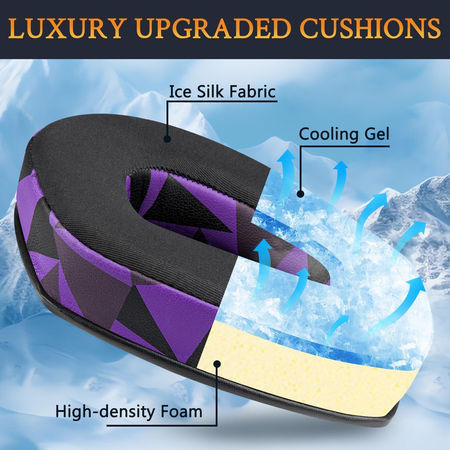 SOULWIT Earpads for Sennheiser RS165, RS175, RS185, RS195 - Protein Leather