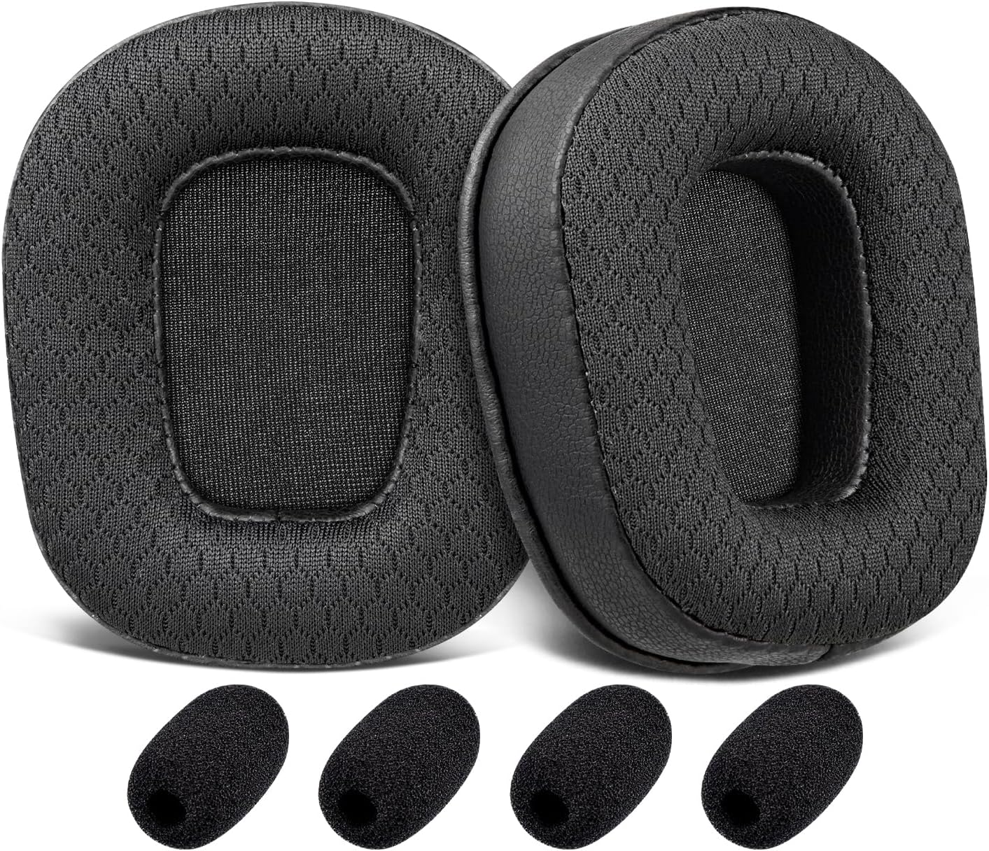 SOULWIT Earpads for BlueParrott B350-XT - Mesh Fabric