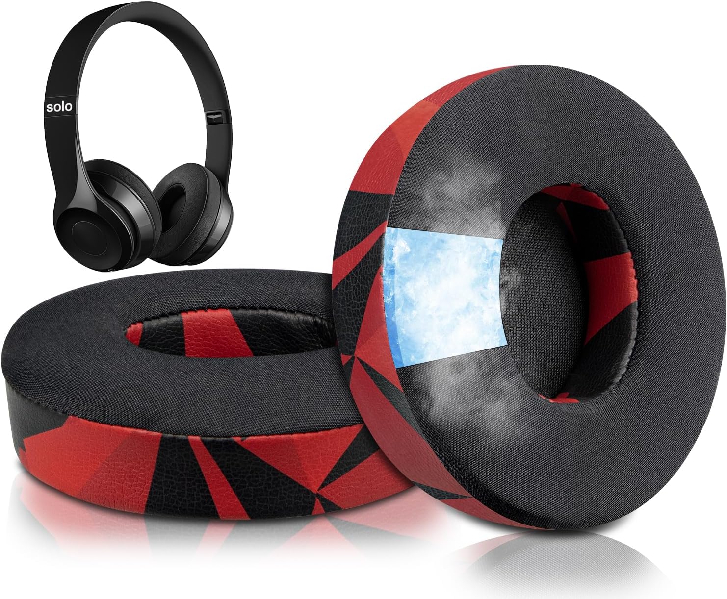 SoloWIT Earpads for Beats Solo 2 & Solo 3 - Cooling Gel