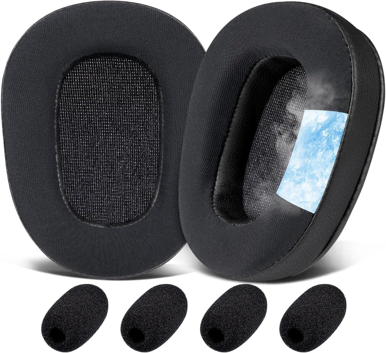 SOULWIT Earpads for BlueParrott B450-XT, S450-XT - Cooling Gel