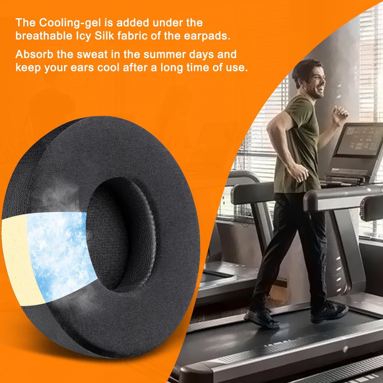 SoloWIT Earpads for Beats Solo 2 & Solo 3 - Cooling Gel