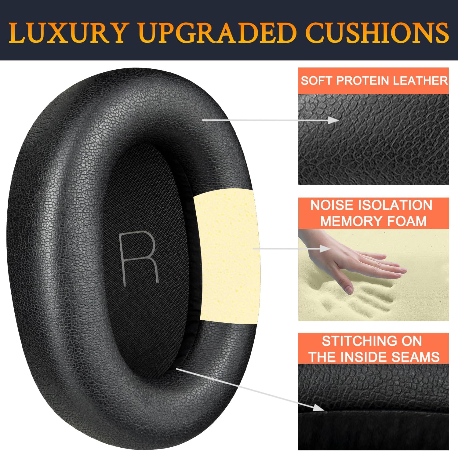 SOULWIT Earpads for JBL Tour One M3 - Protein Leather