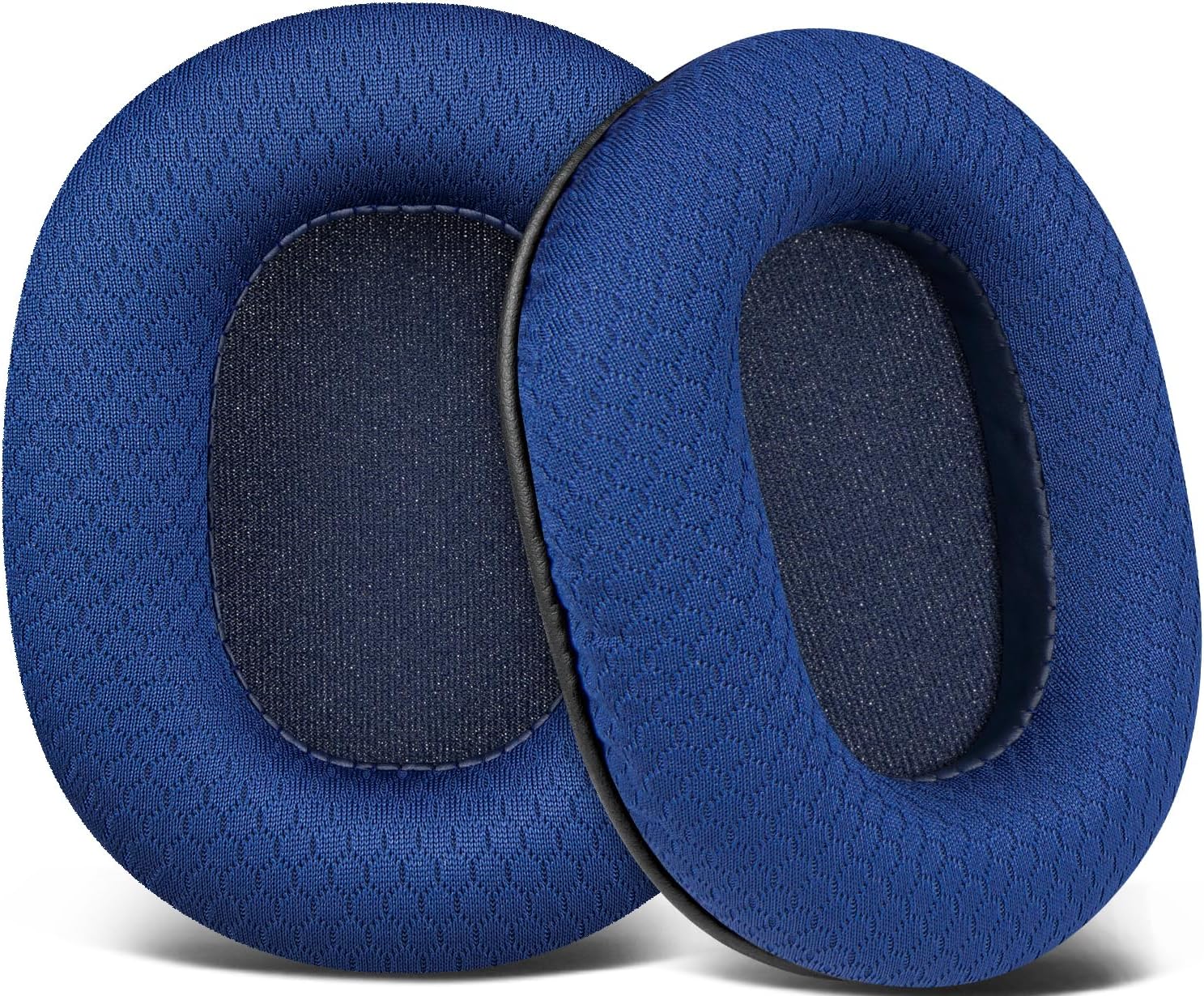 SOULWIT Earpads for Audio-Technica ATH M50, M50X, M50XBT, M50XBT2, M50XSTS, M40x, M30x, M20xBT, M20X, SX1, MSR7 Monitor - Mesh Fabric