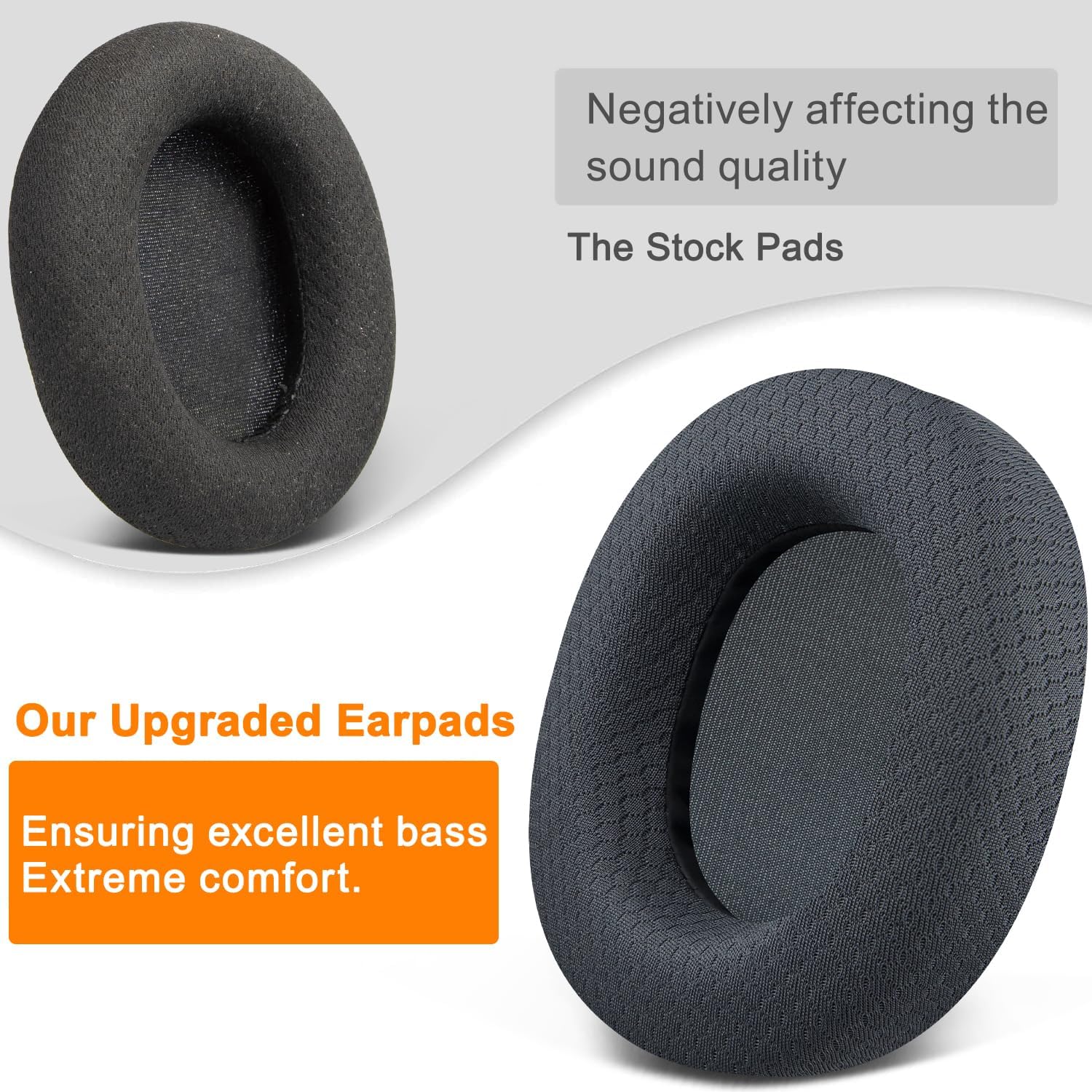 SOULWIT Earpads for SteelSeries Arctis 1/3/5/7/7+/7P/7P+/7X/7X+/9/9X/Pro/Prime - Mesh Fabric
