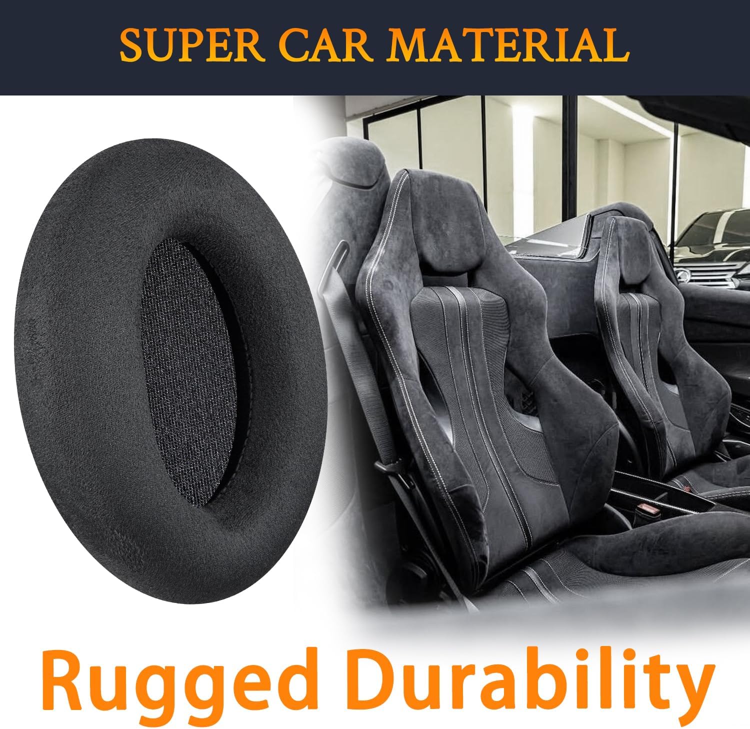 SOULWIT Earpads for Sony WH-1000XM3 - Micro Suede