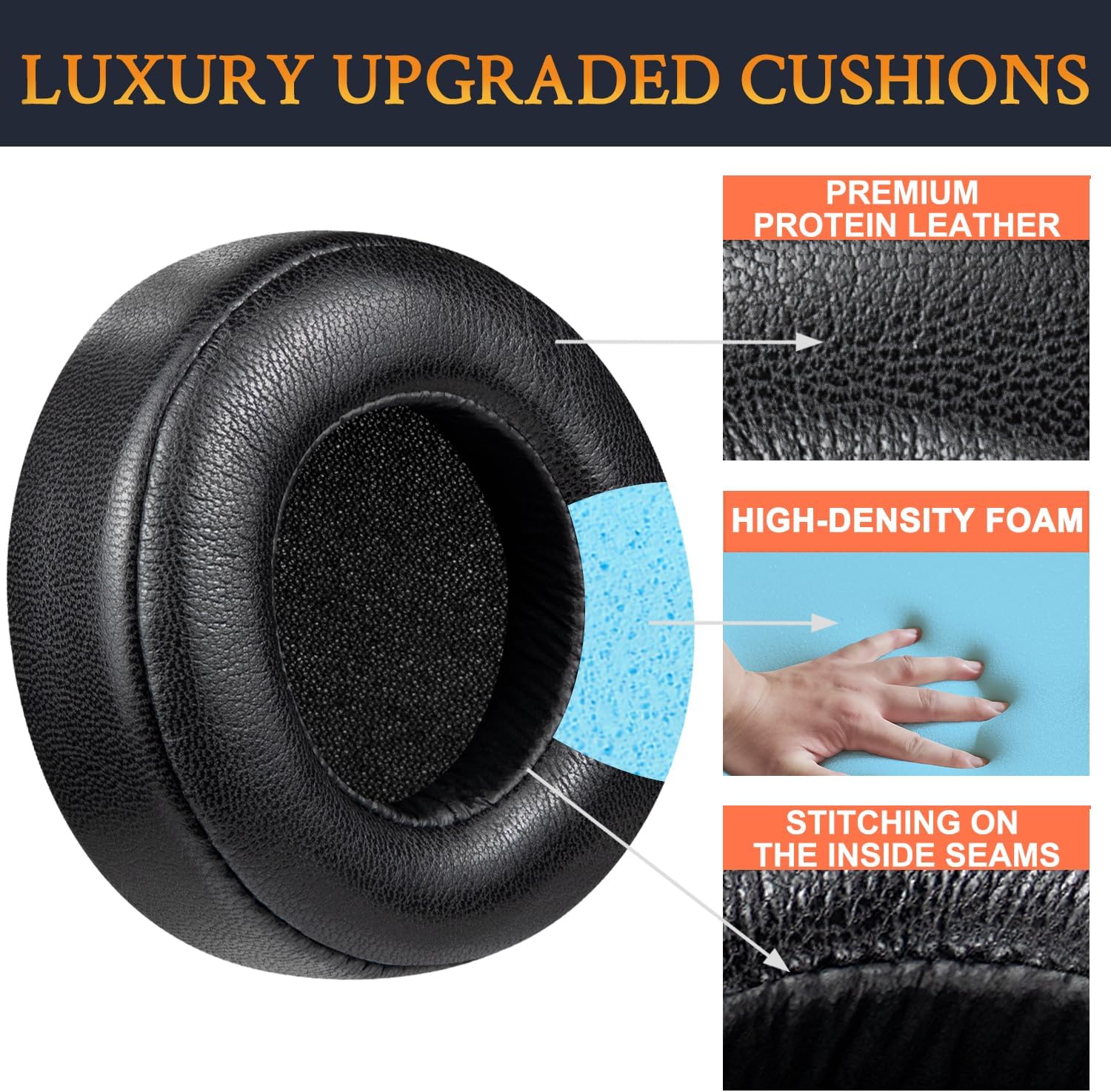 SOULWIT Earpads for Beats Mixr Wired - Protein Leather